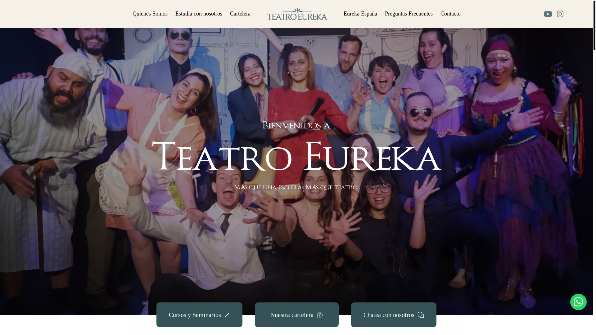 website screenshot of https://quierohacerteatro.pages.dev/