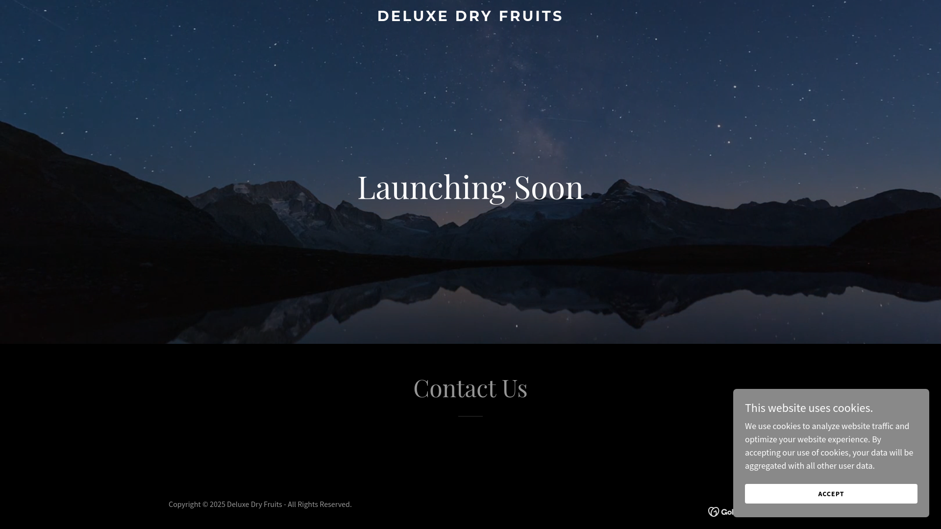 website screenshot of https://deluxedryfruits.pages.dev/