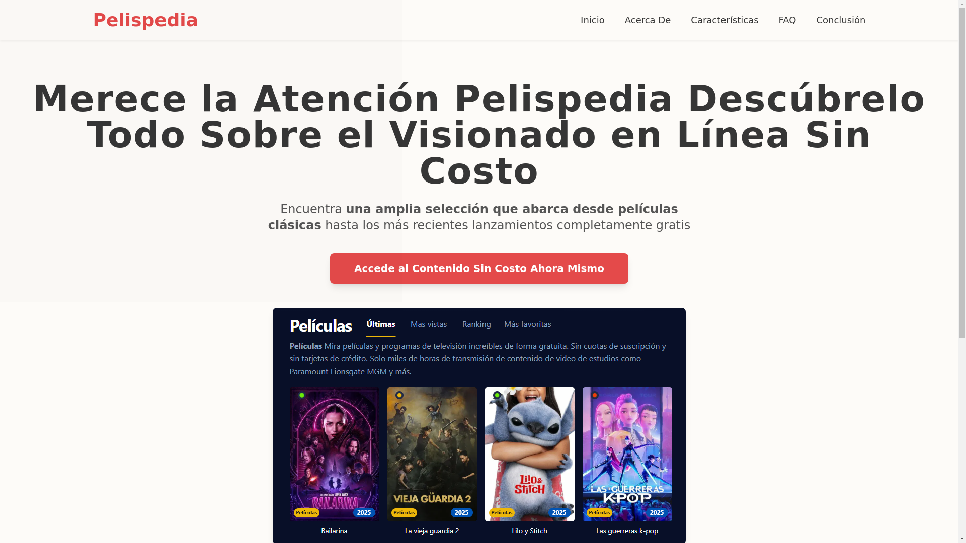 website screenshot of https://pelispedia-4gha.pages.dev/