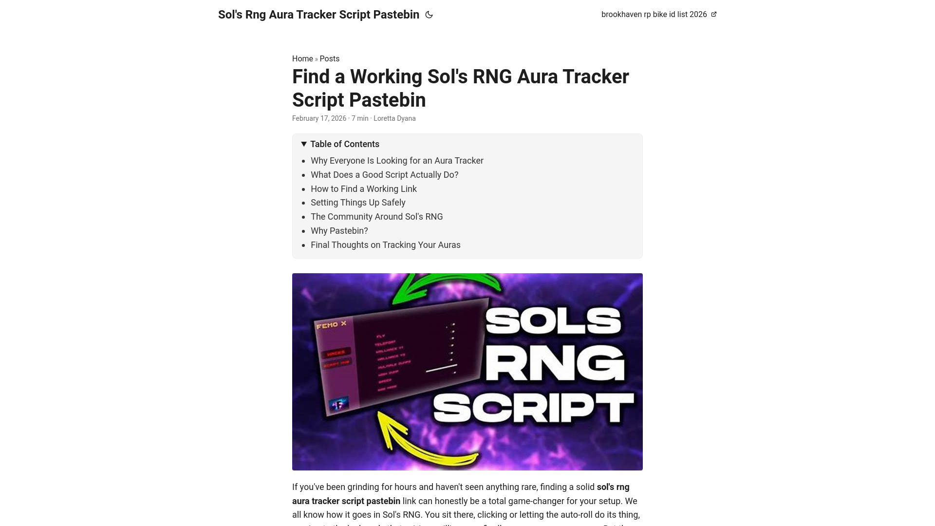 website screenshot of https://sols-rng-aura-tracker-script-pastebin.pages.dev/