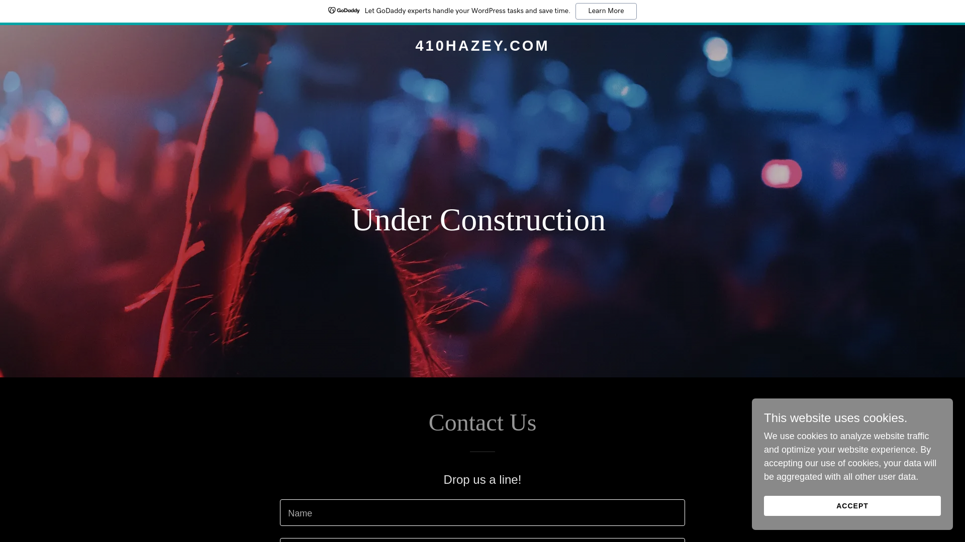 website screenshot of https://410hazey.com/