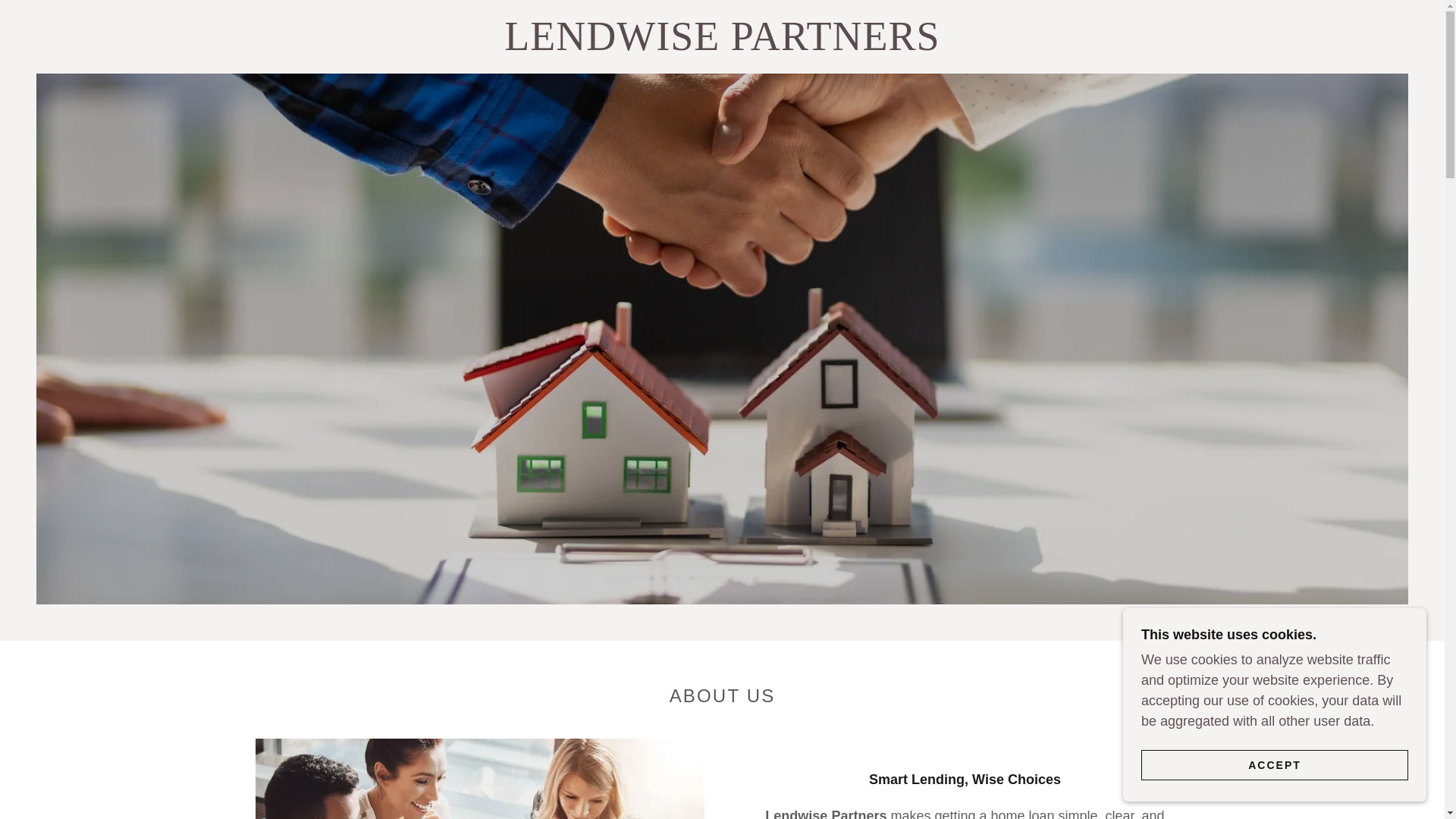 website screenshot of https://lendwisepartners.com.au/