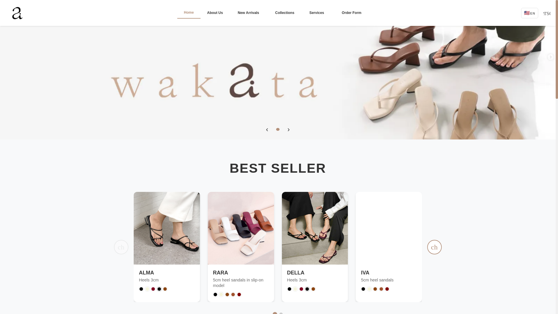 website screenshot of https://wakata.pages.dev/
