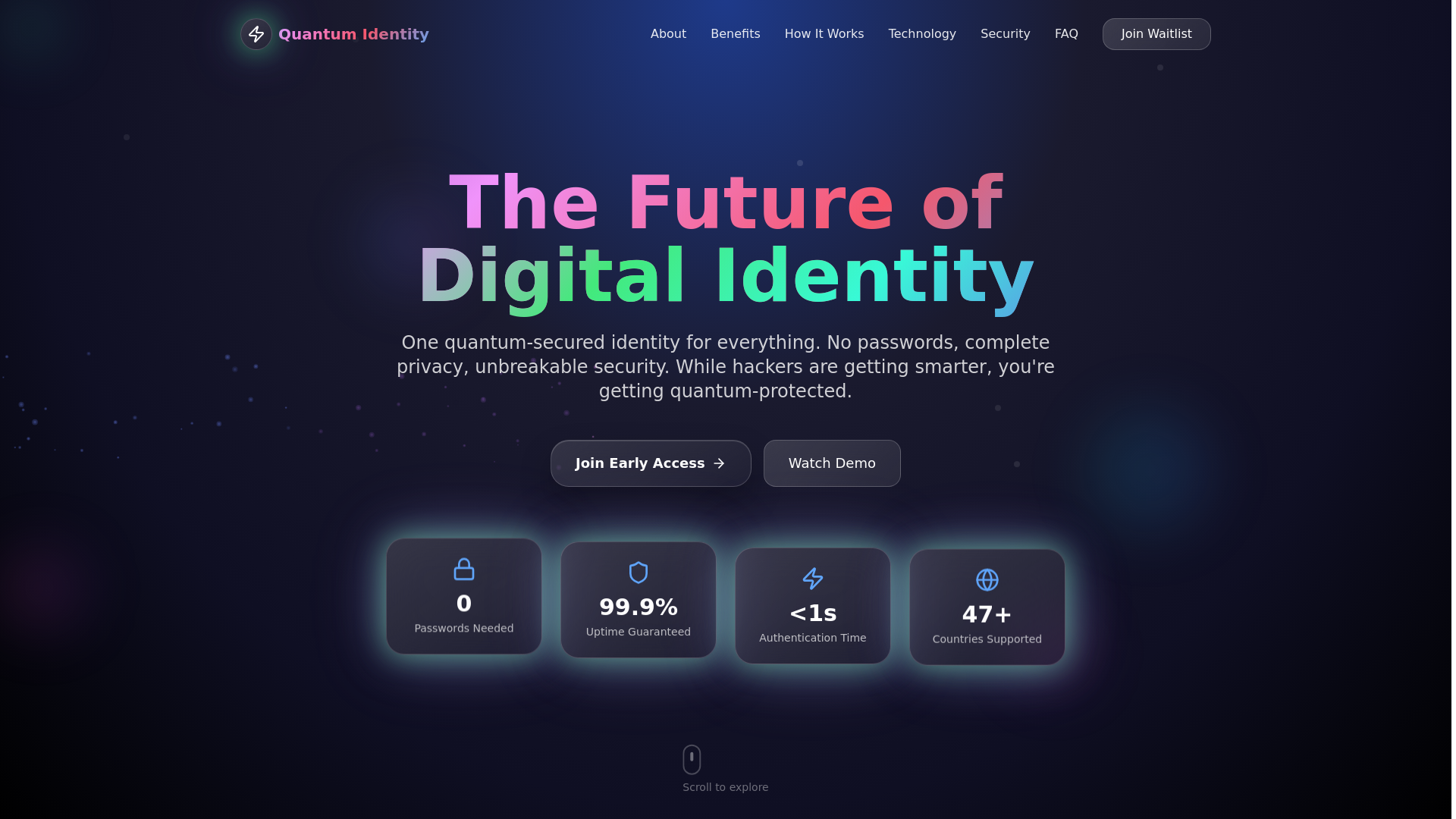 website screenshot of https://quid-web.pages.dev/