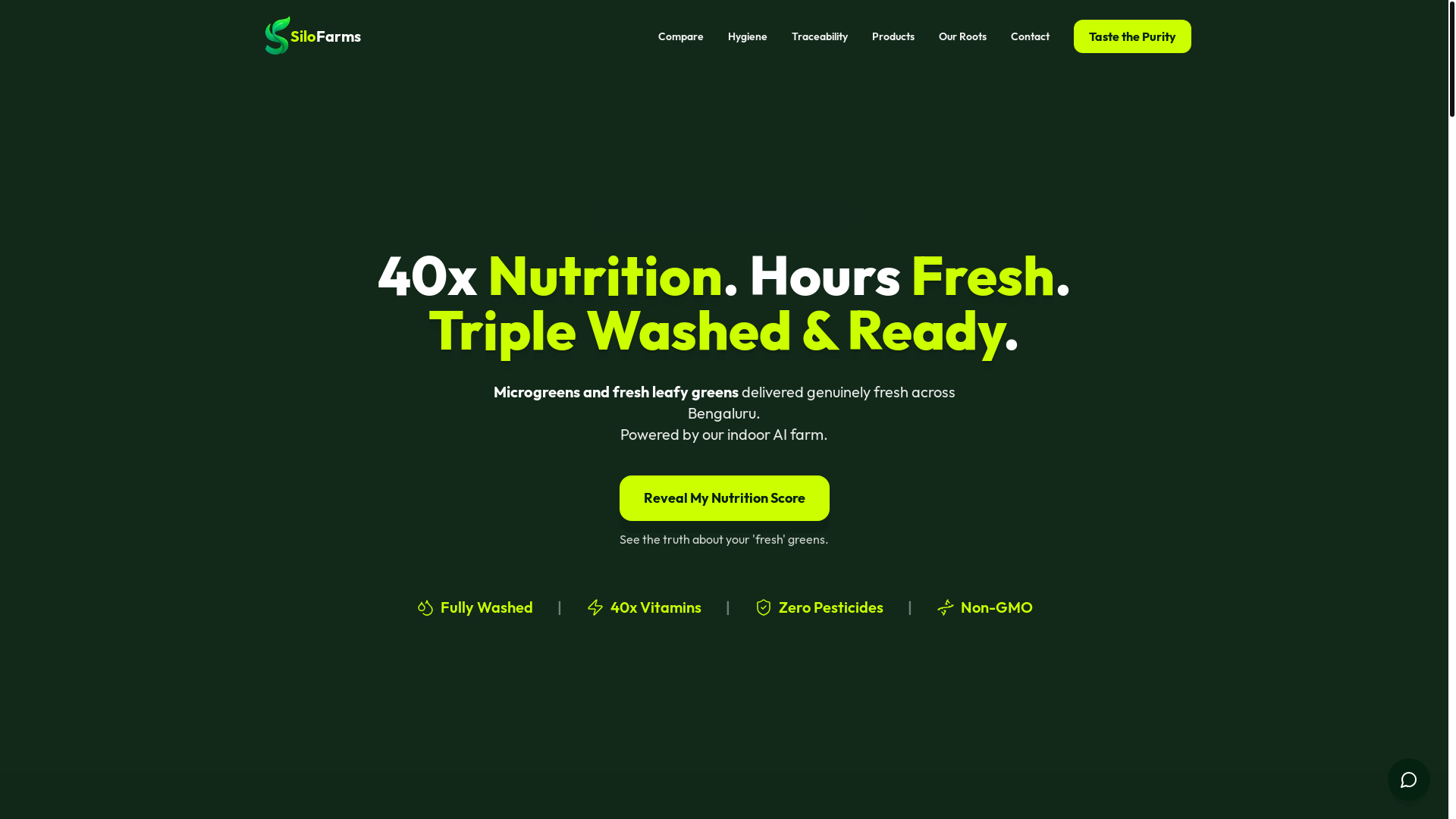 website screenshot of https://silofarmsai.com/