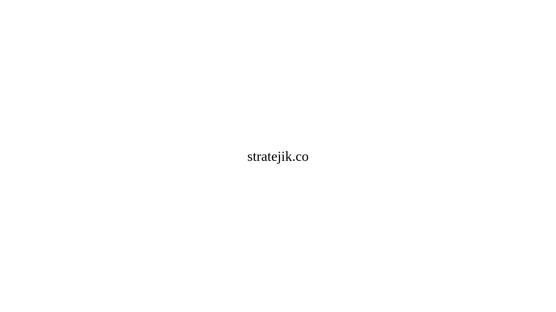 website screenshot of https://stratejik.co/