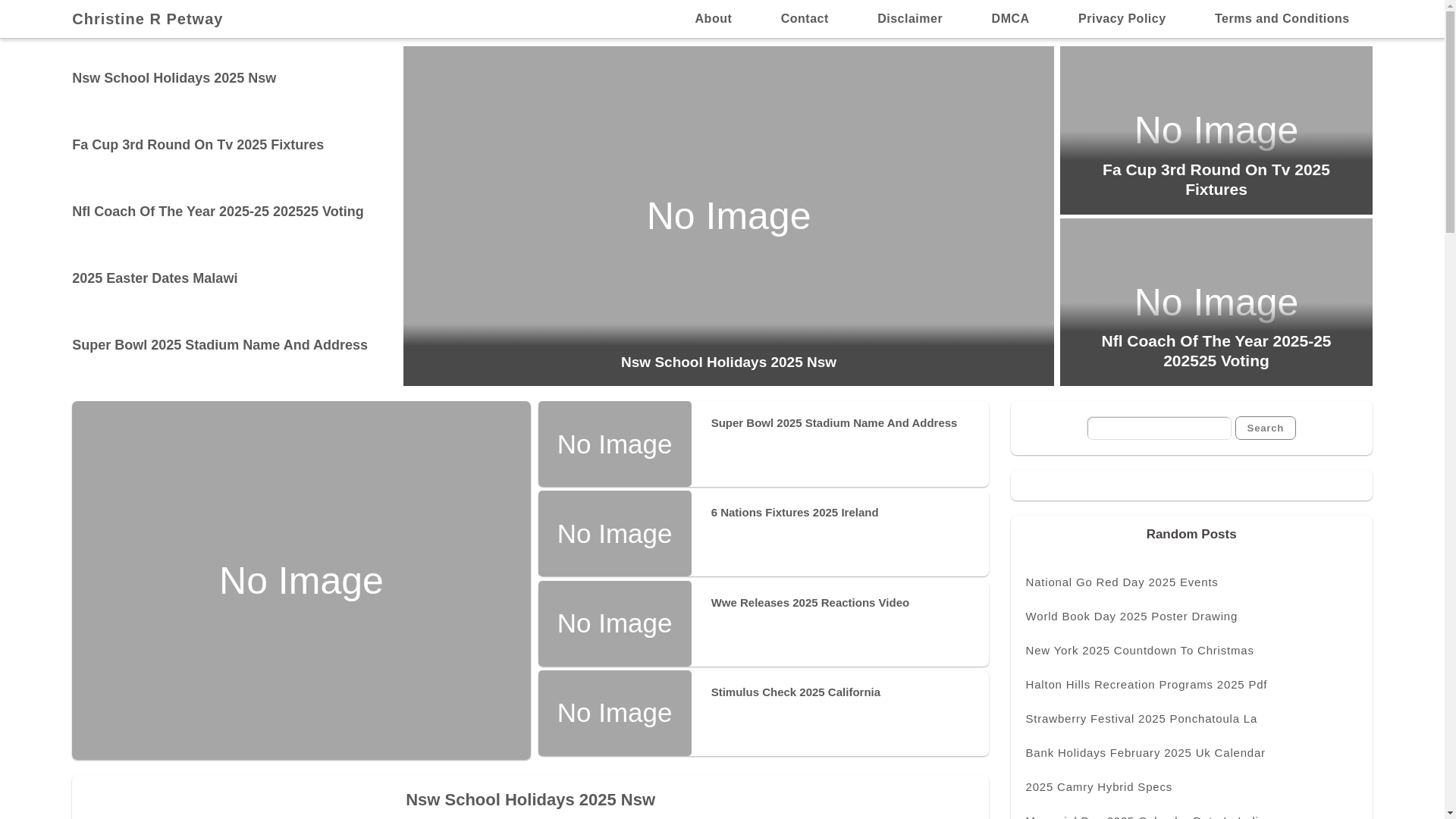 website screenshot of https://christinerpetwaya.pages.dev/