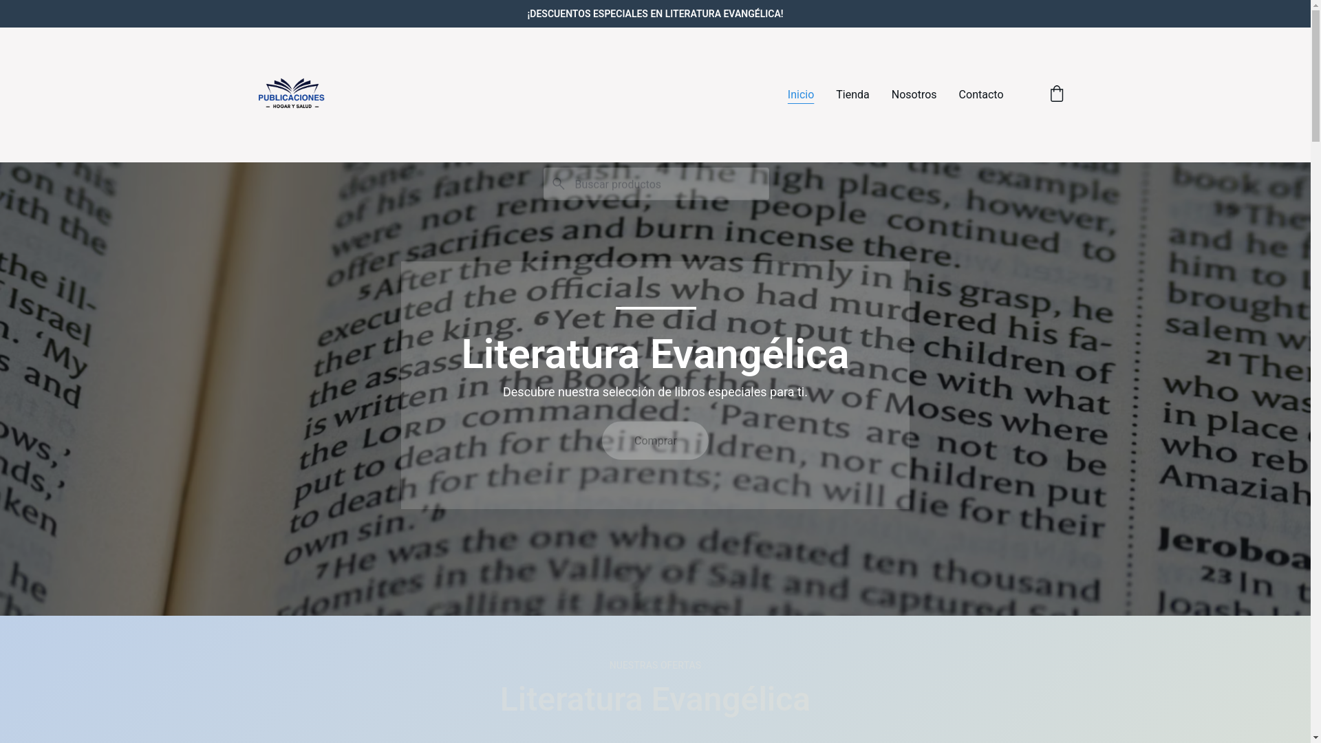 website screenshot of https://hogarysalud.shop/