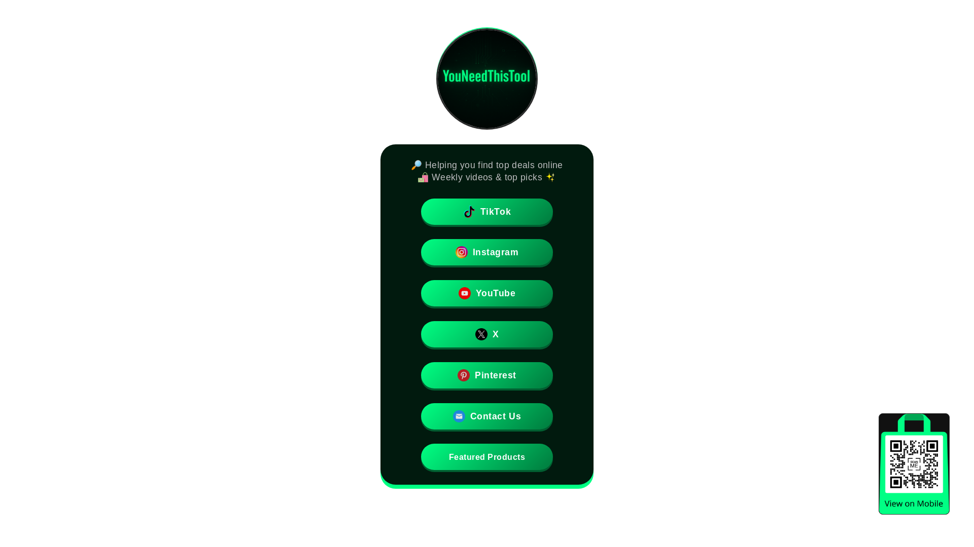 website screenshot of https://youneedthistool-site.pages.dev/
