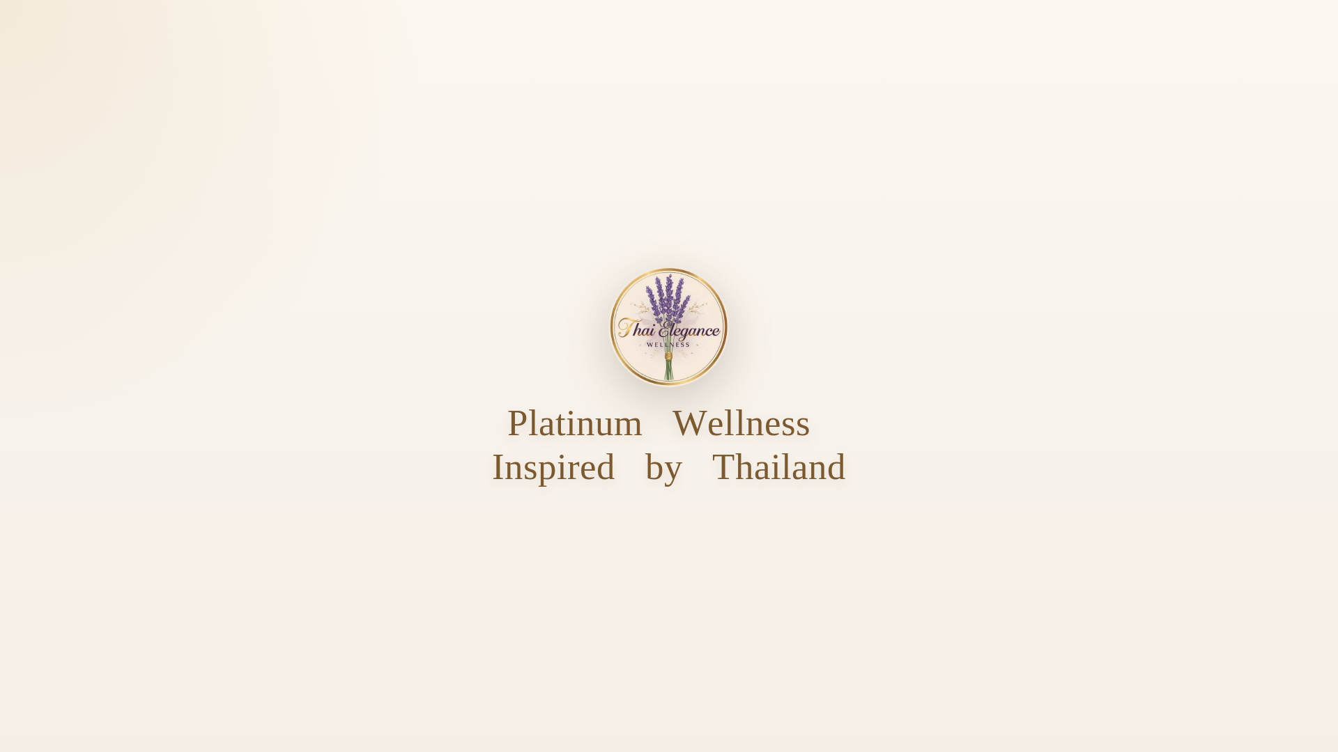 website screenshot of https://thaielegancewellness.com/