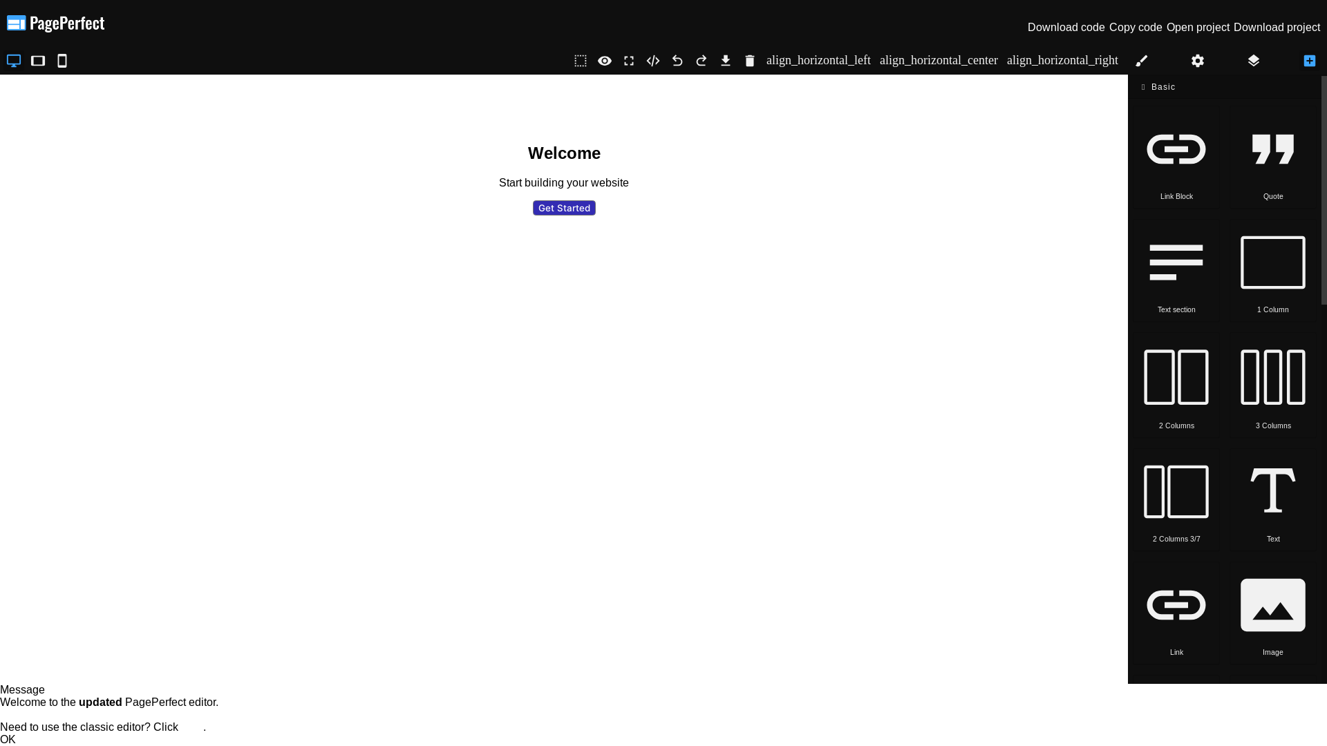 website screenshot of https://pagemake.pages.dev/
