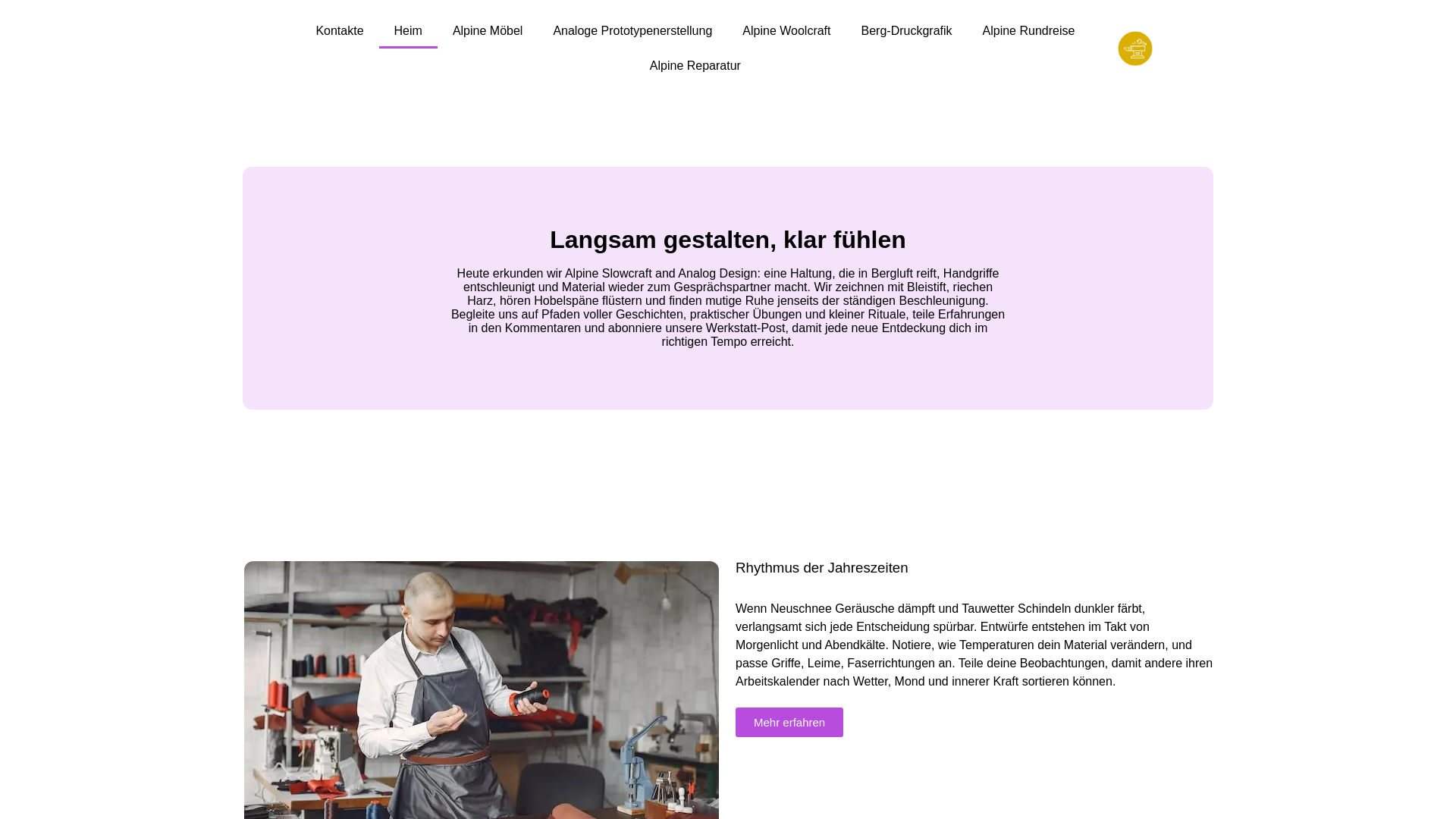 website screenshot of https://livomirakaro.digital/