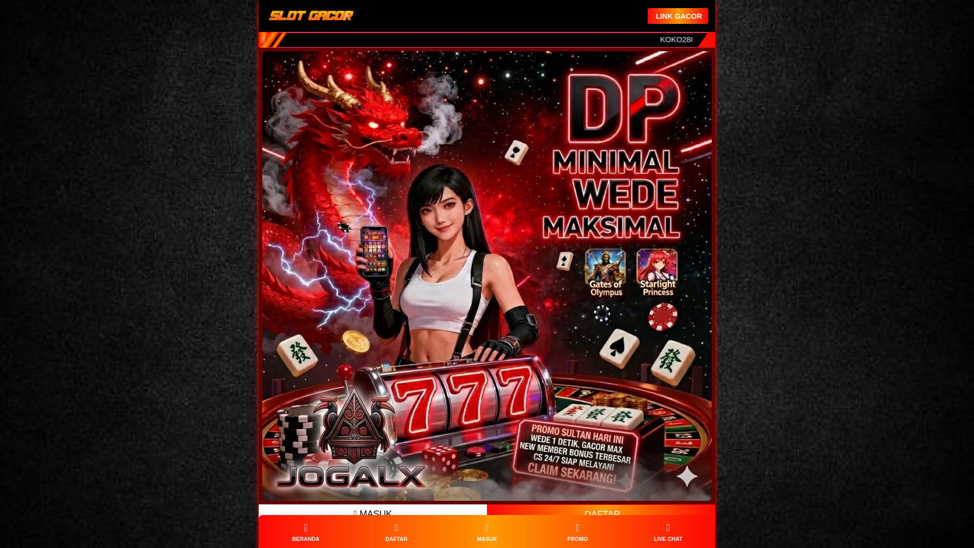 website screenshot of https://partaiwish-tour.pages.dev/