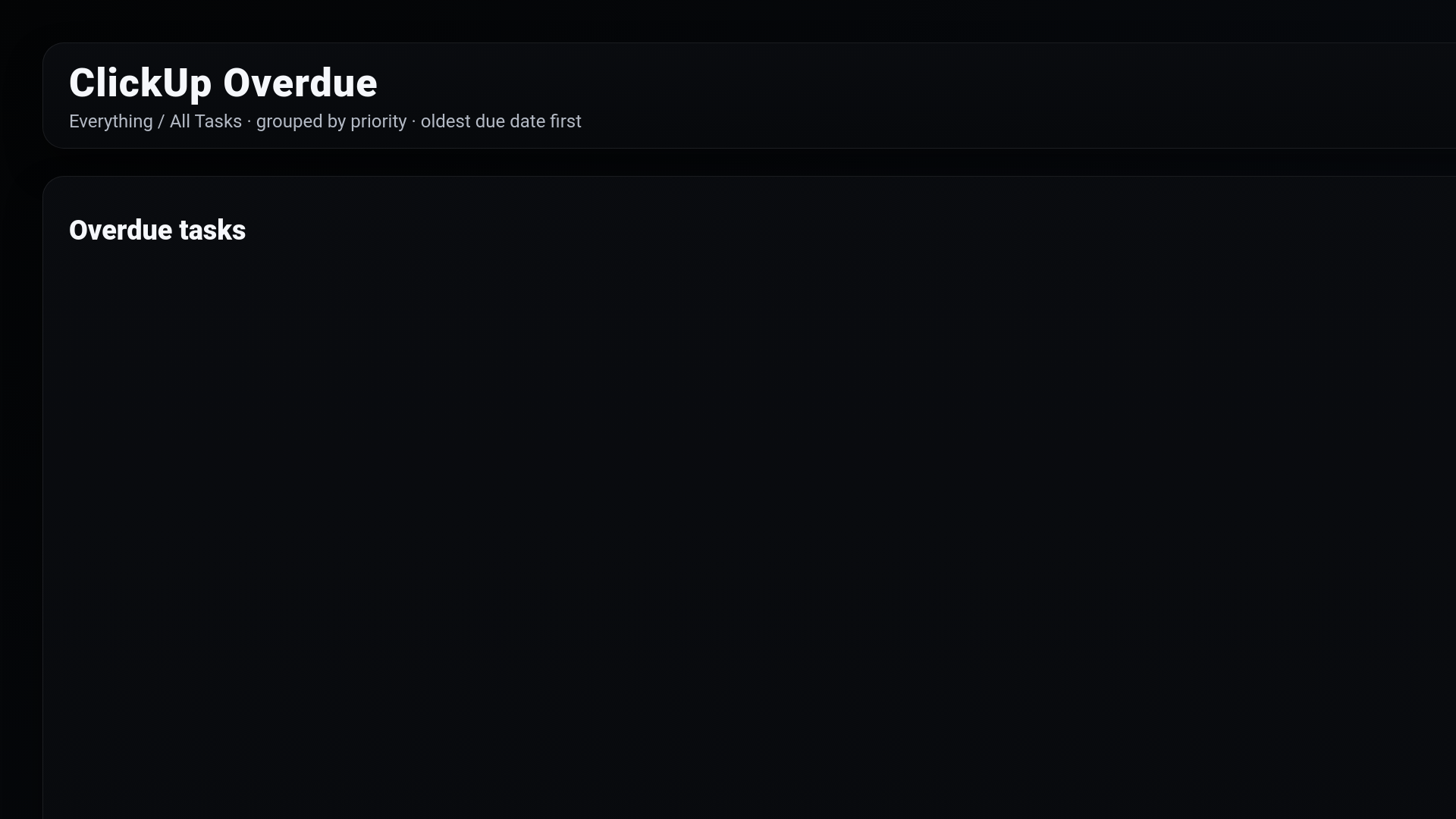 website screenshot of https://clickup-dashboard.pages.dev/