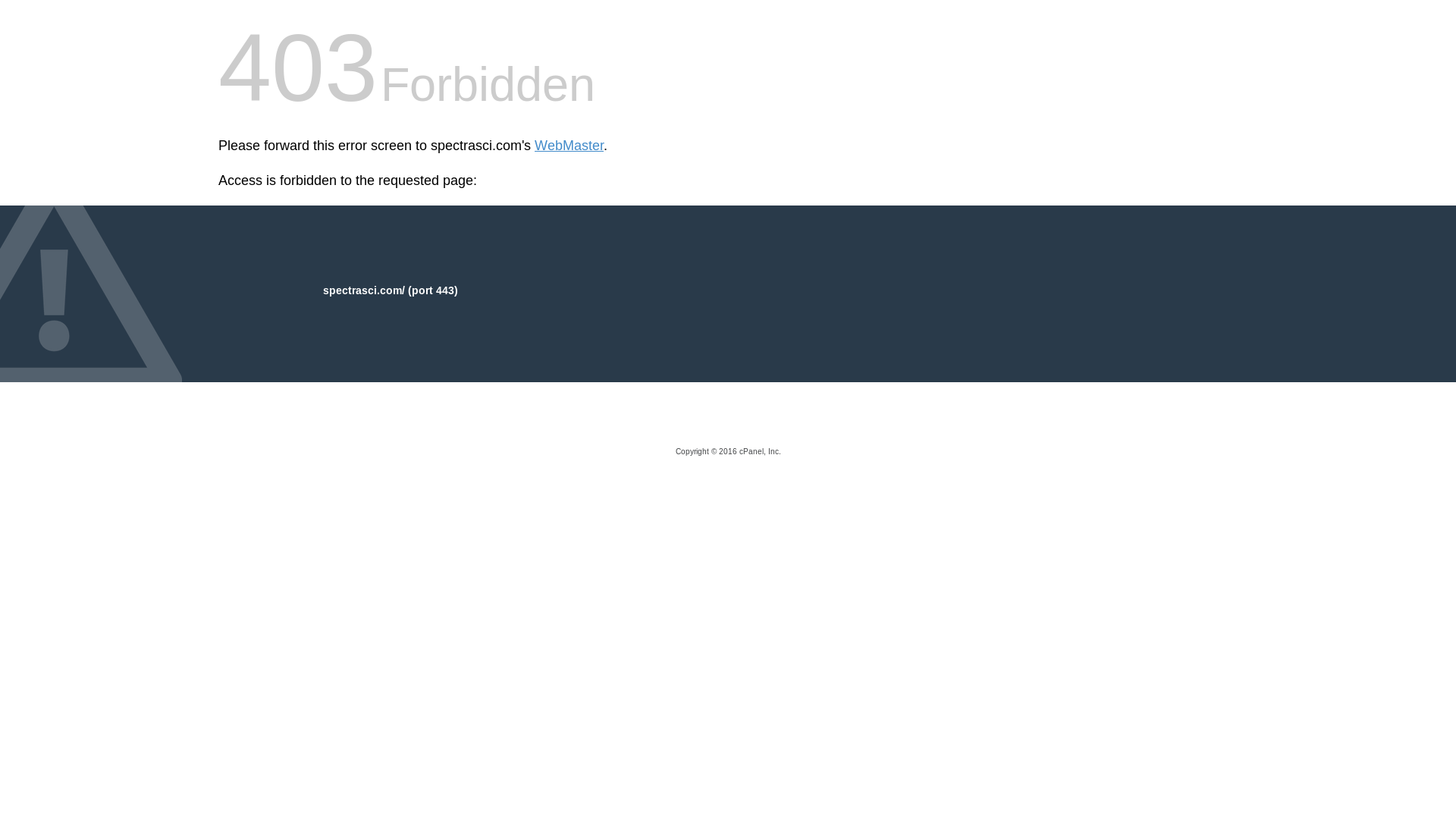 website screenshot of https://spectrasci.com/