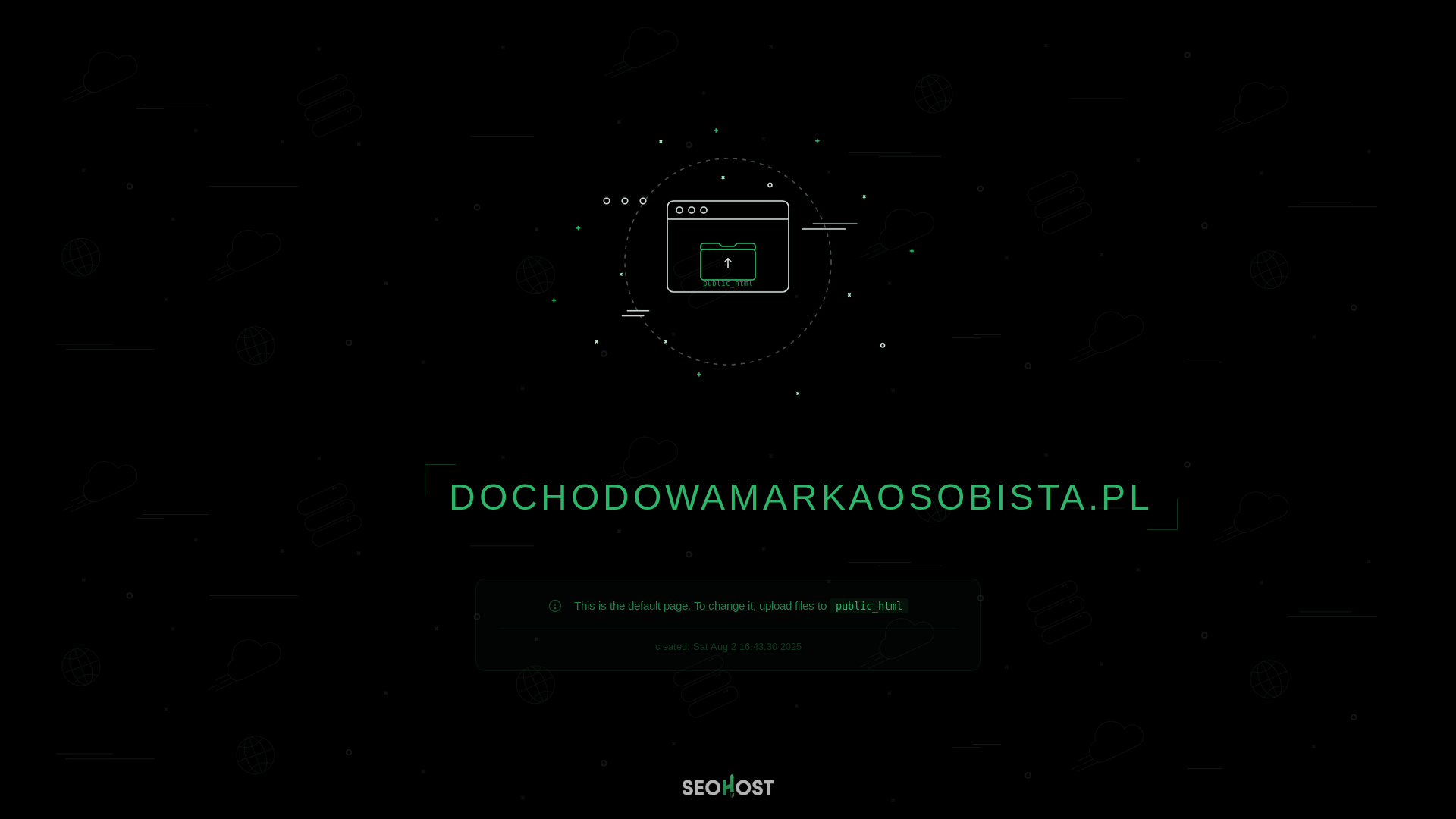 website screenshot of https://dochodowamarkaosobista.pl/