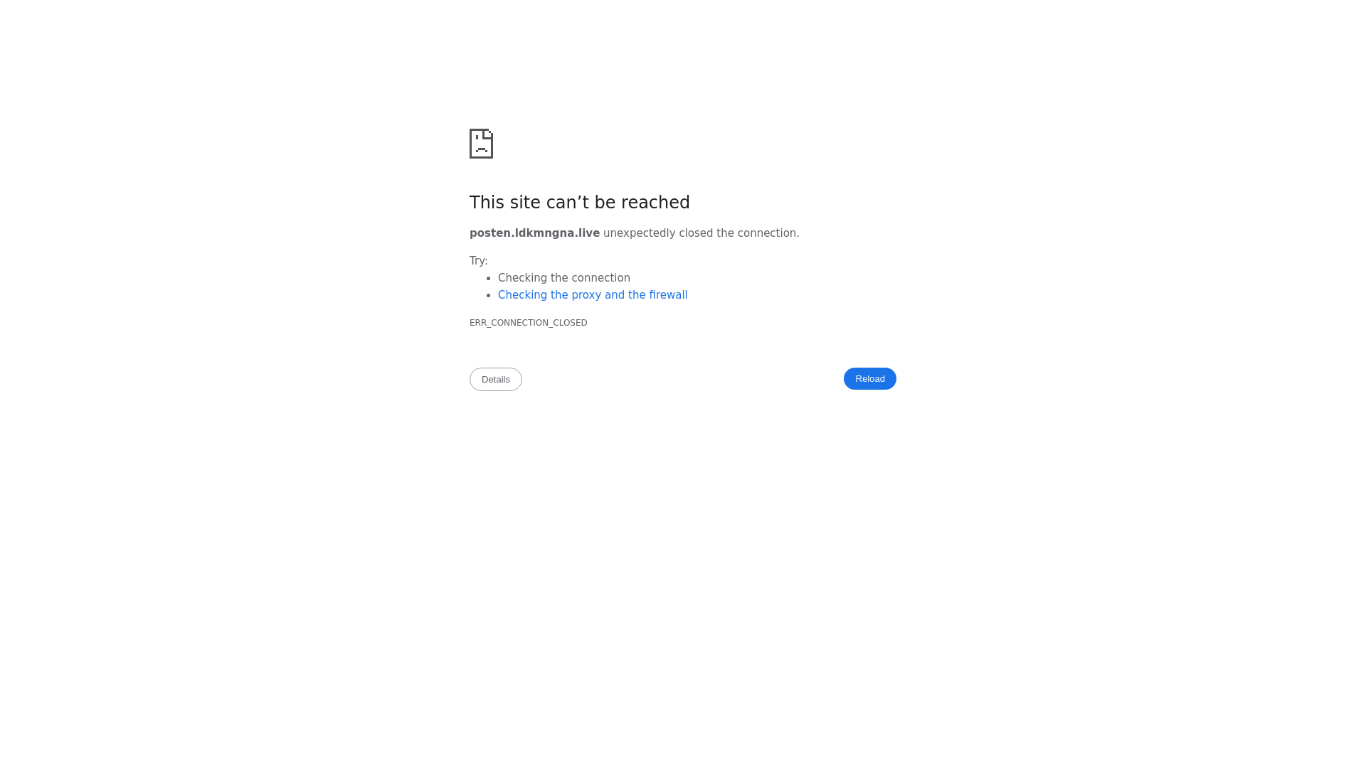 website screenshot of https://posten.ldkmngna.live/pay