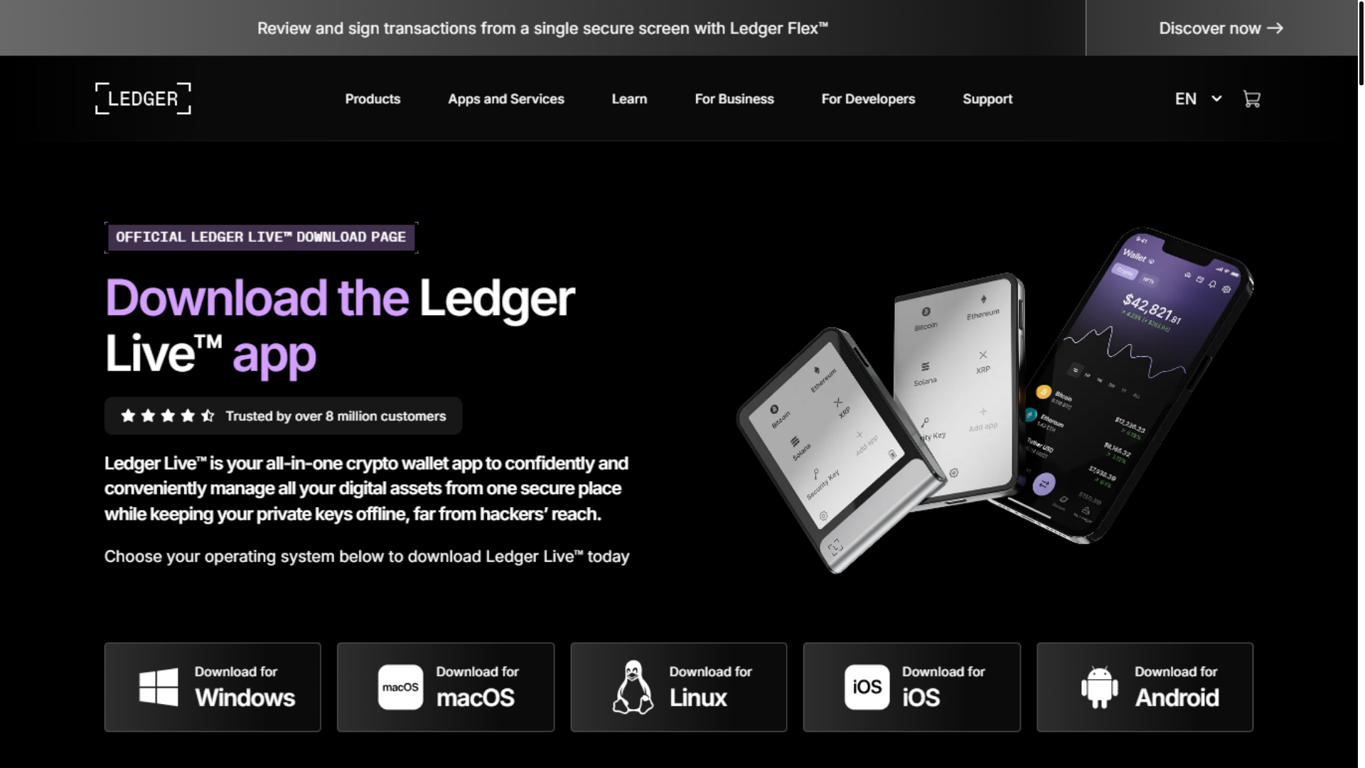 website screenshot of https://app-leedger-live.pages.dev/