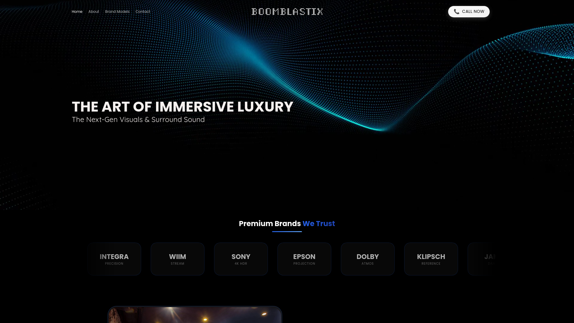website screenshot of https://boomblastix.com