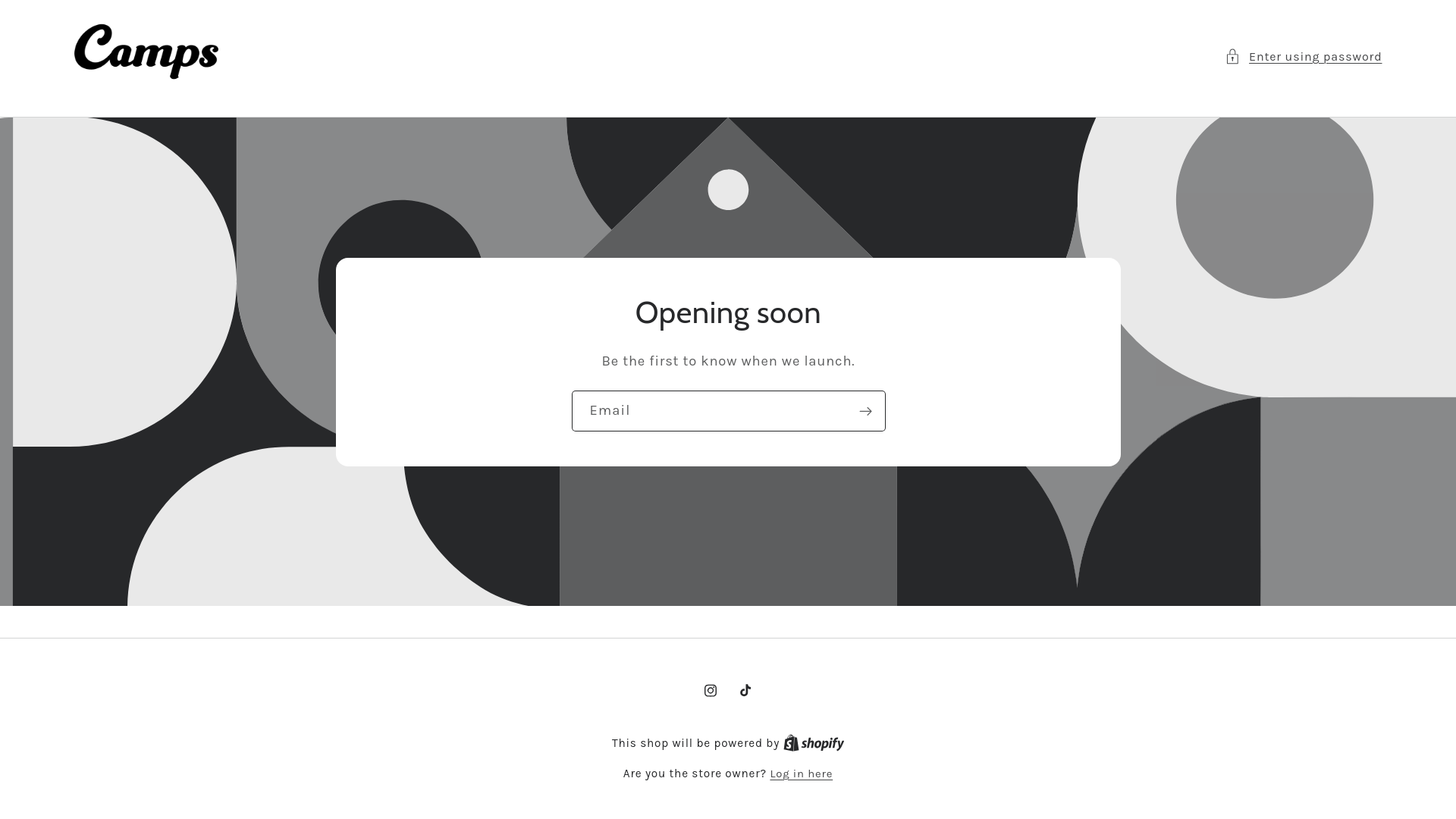 website screenshot of https://thecampsco.com/