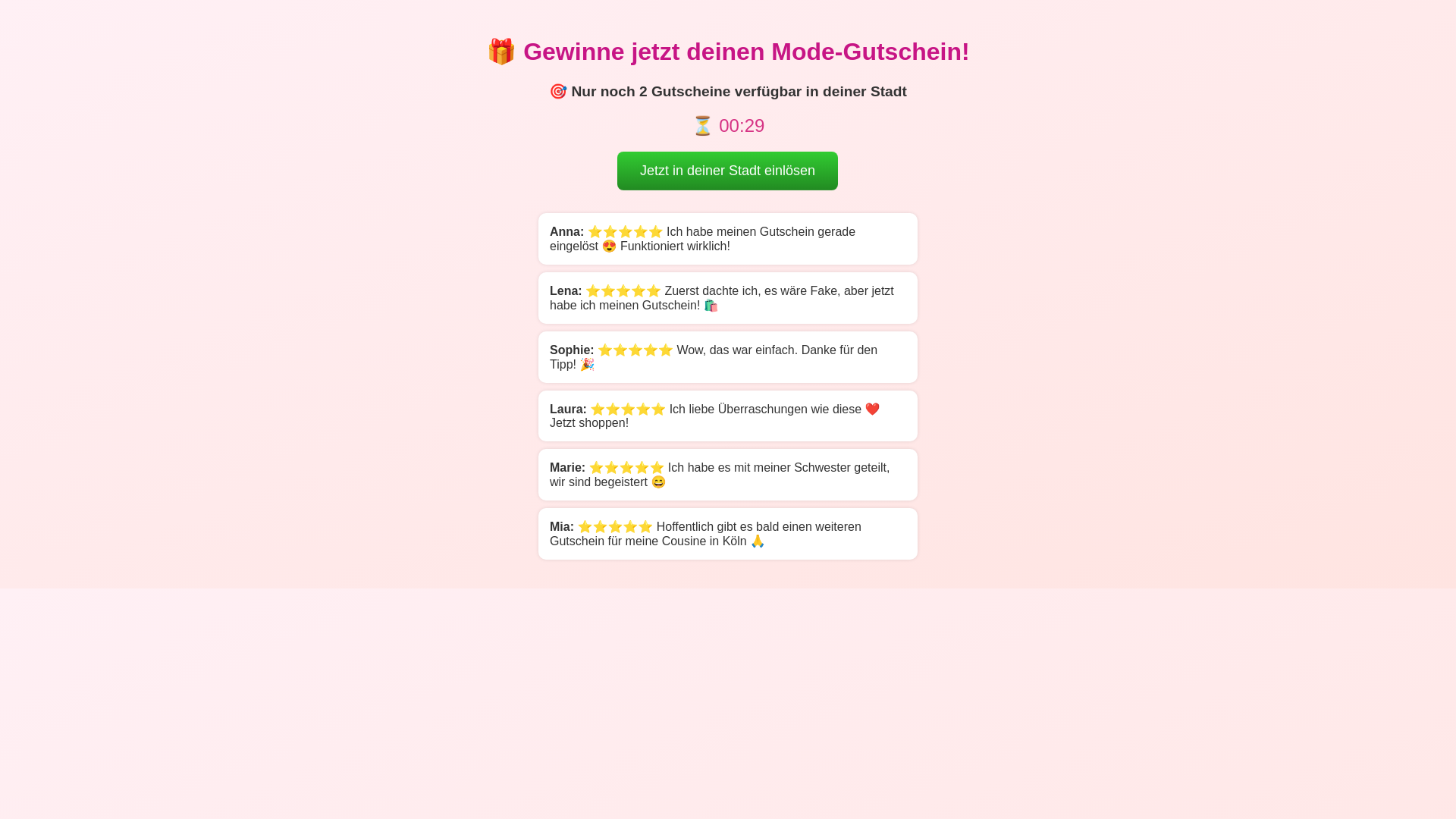 website screenshot of https://claimfashion.pages.dev/