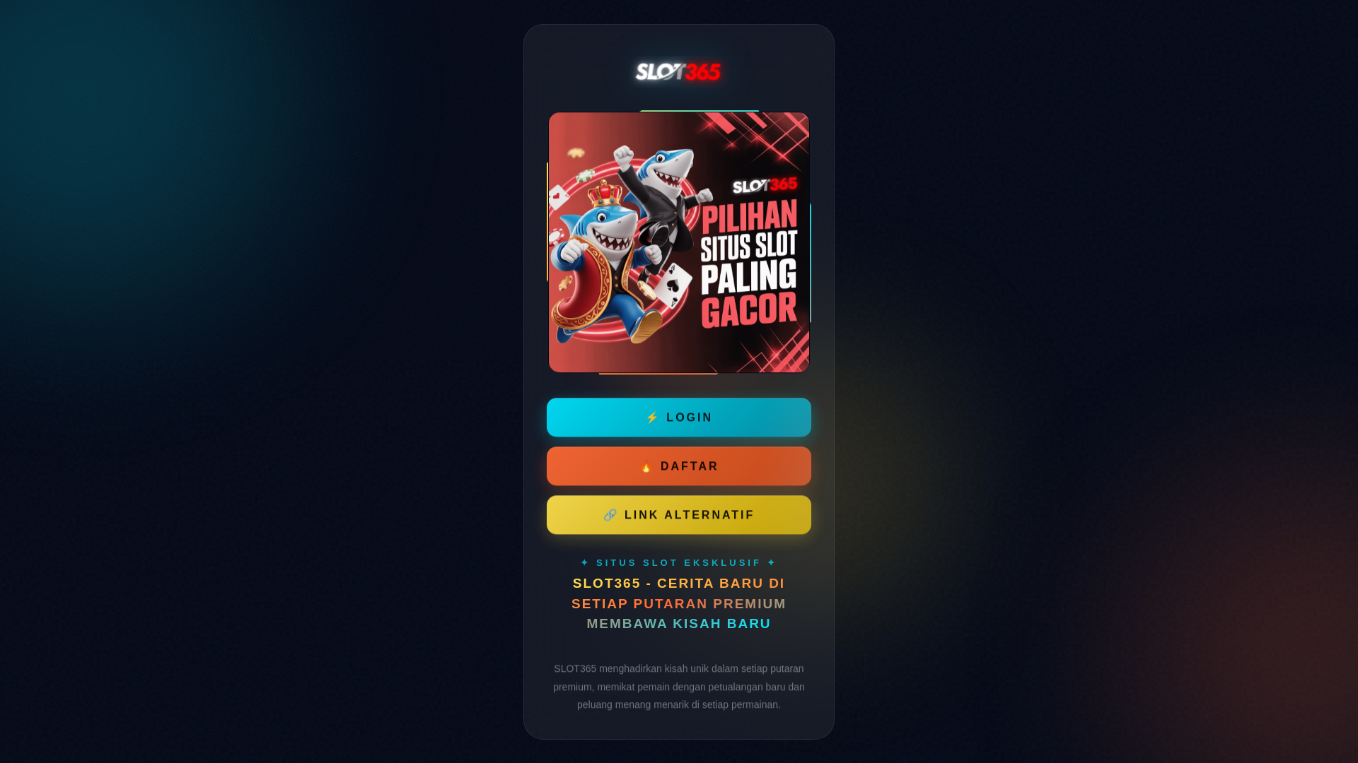 website screenshot of https://slot365-ontopbro.pages.dev/