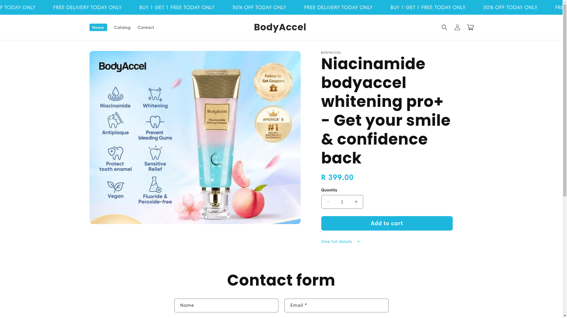 website screenshot of https://accelbodyy.com/