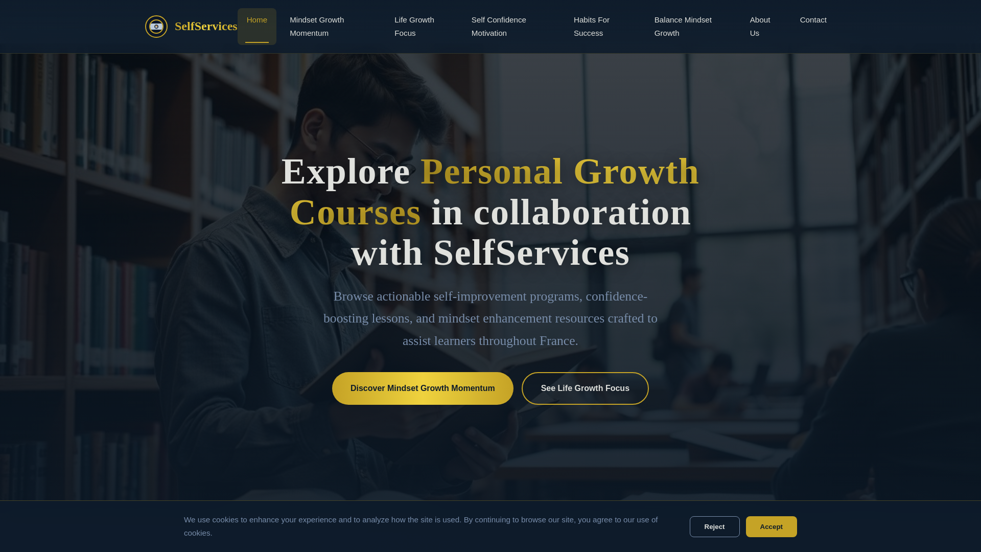 website screenshot of https://selfservices.digital/