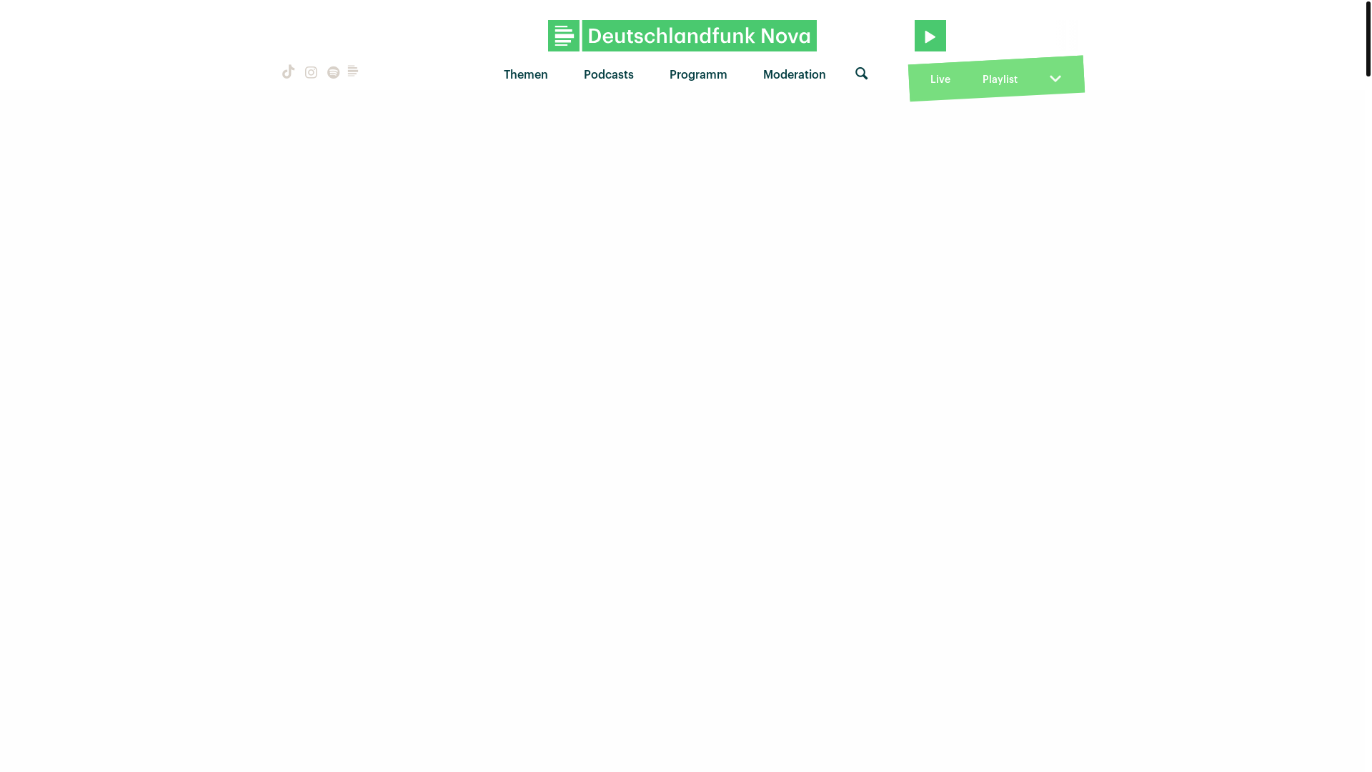 website screenshot of https://deutschlandfunknova.de/