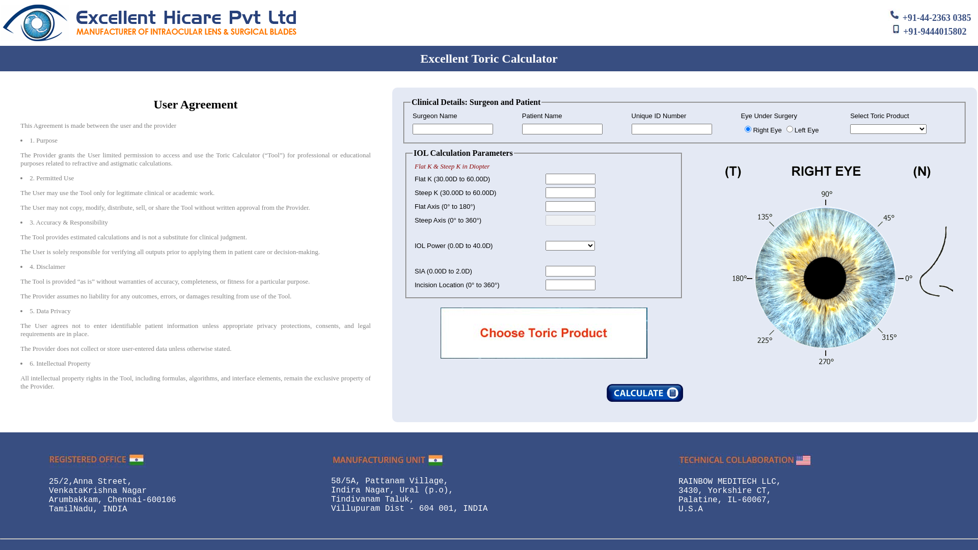 website screenshot of https://excellentcalc.com/