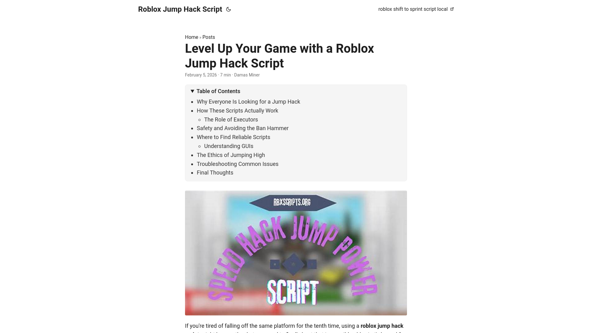 website screenshot of https://roblox-jump-hack-script.pages.dev/