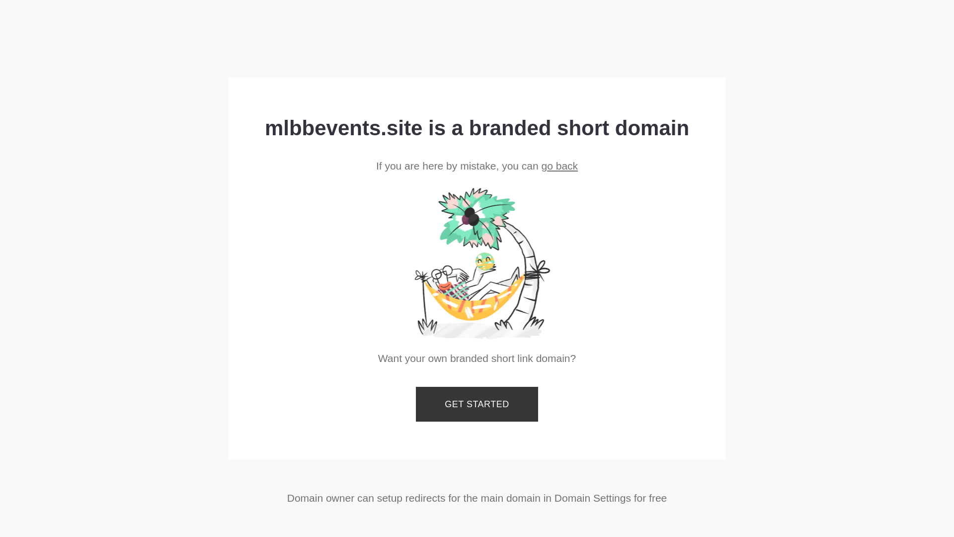 website screenshot of https://mlbbevents.site/