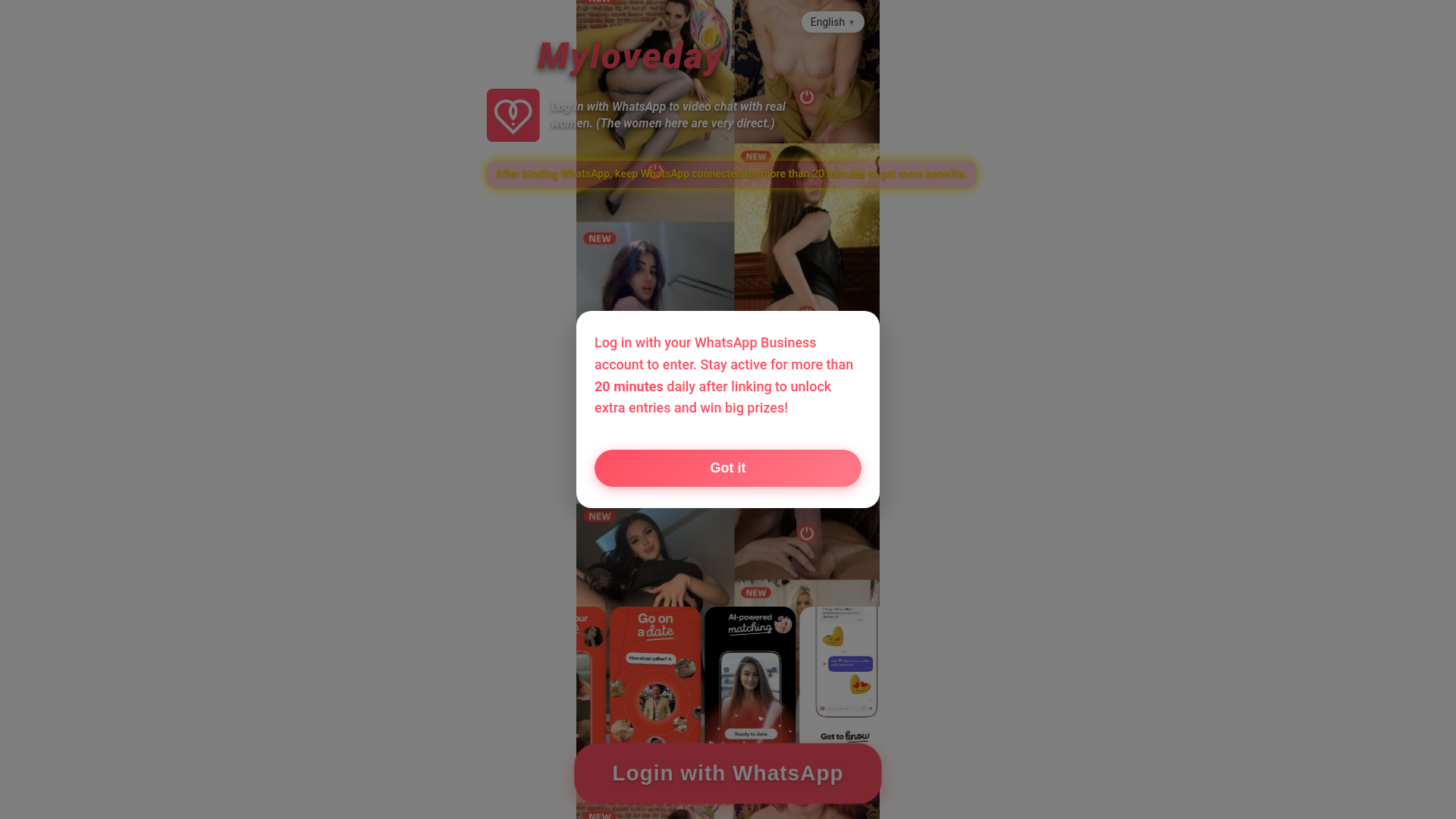 website screenshot of https://misssweetgirls.com