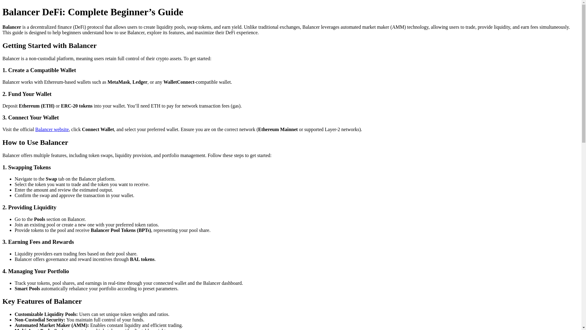 website screenshot of https://net-balancer-defi.pages.dev/