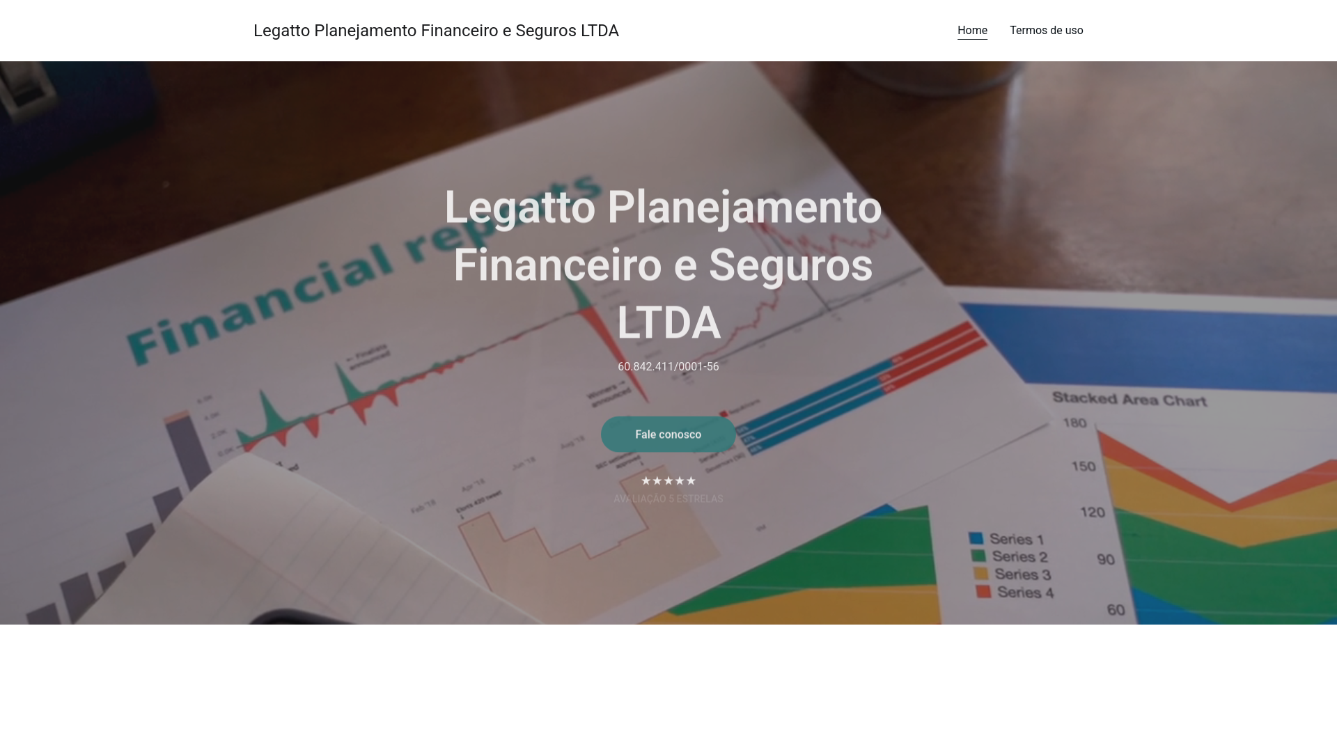 website screenshot of https://legattoplanejamentofinanceiroesegurosltda.com