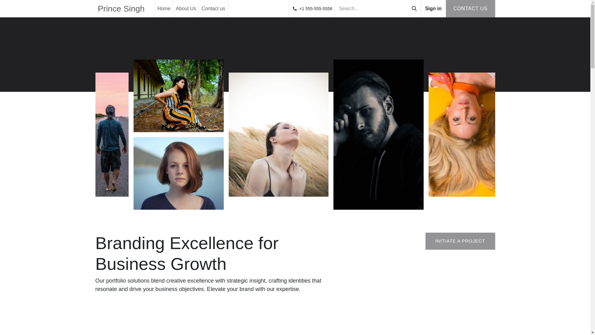 website screenshot of https://princeprasadsingh.com/