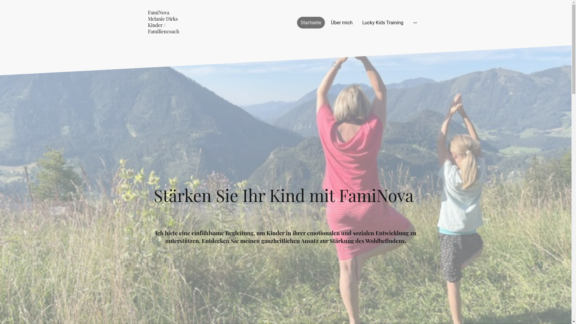 website screenshot of https://faminova.de/
