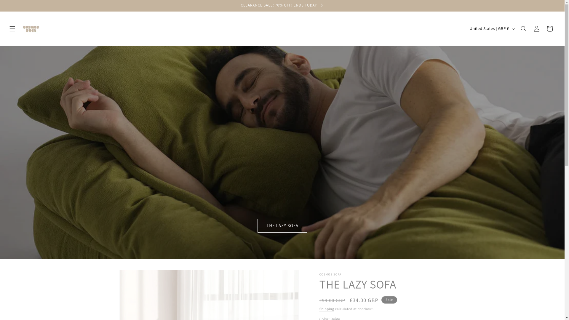 website screenshot of https://cosmosbrand.uk/