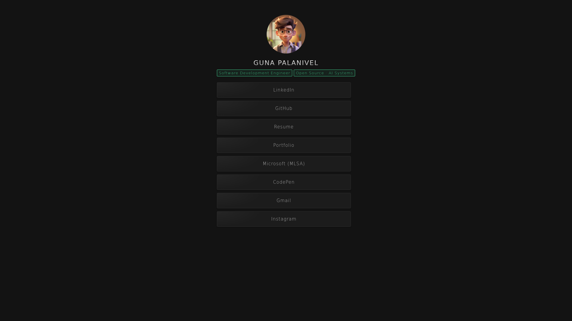 website screenshot of https://gunalinks.pages.dev/
