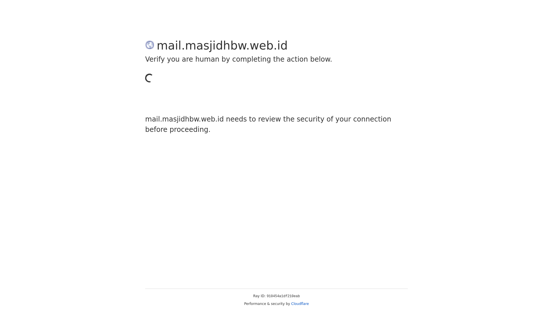 website screenshot of https://mail.masjidhbw.web.id