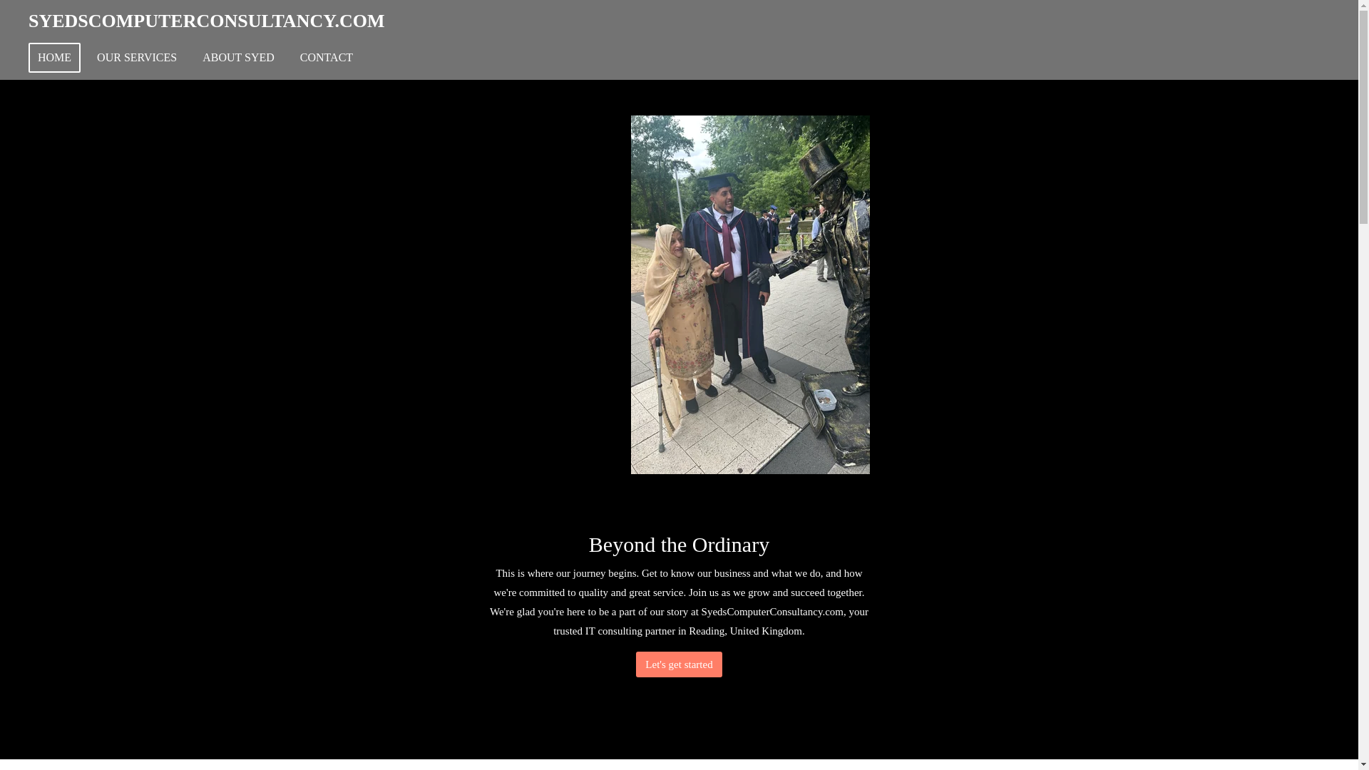 website screenshot of https://syedscomputerconsultancy.com/