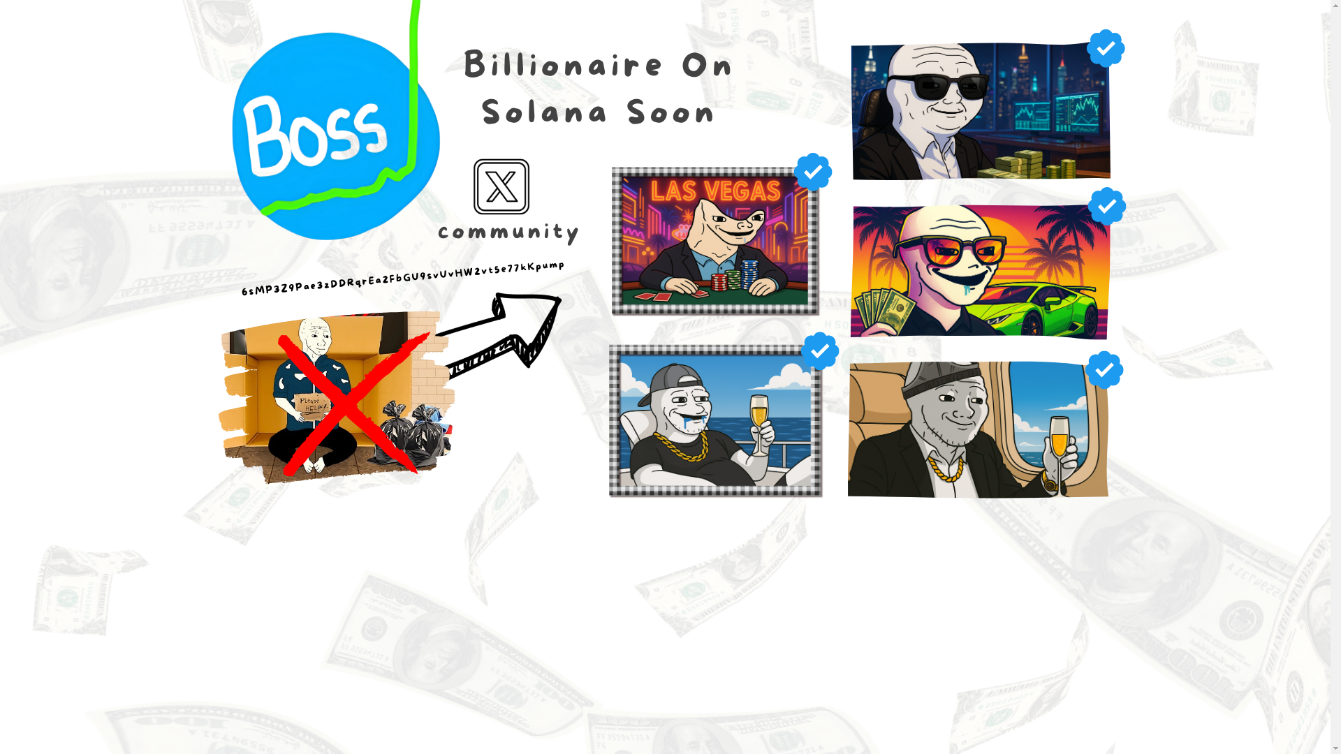 website screenshot of https://bossonsolana.me/