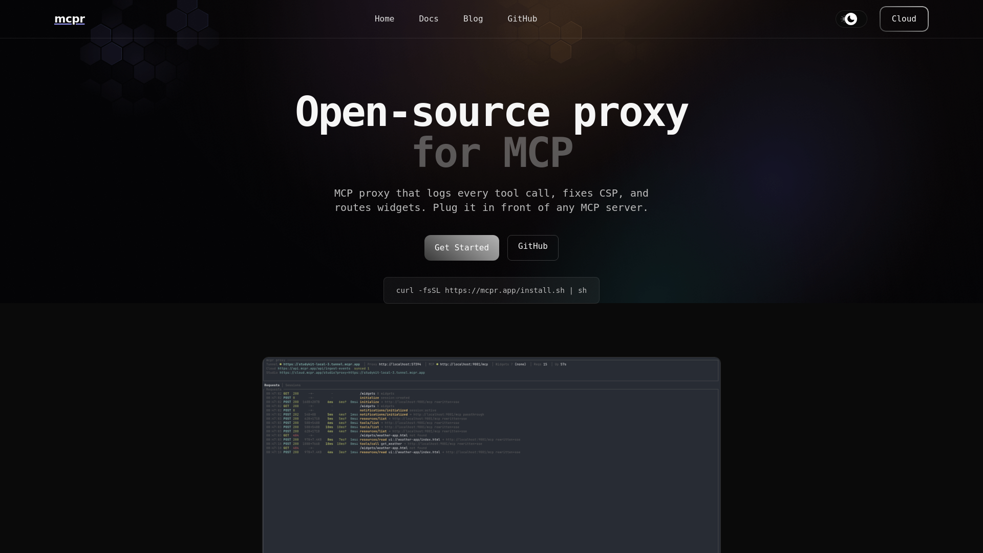 website screenshot of https://mcpr-app-website-4ek72.sevalla.page