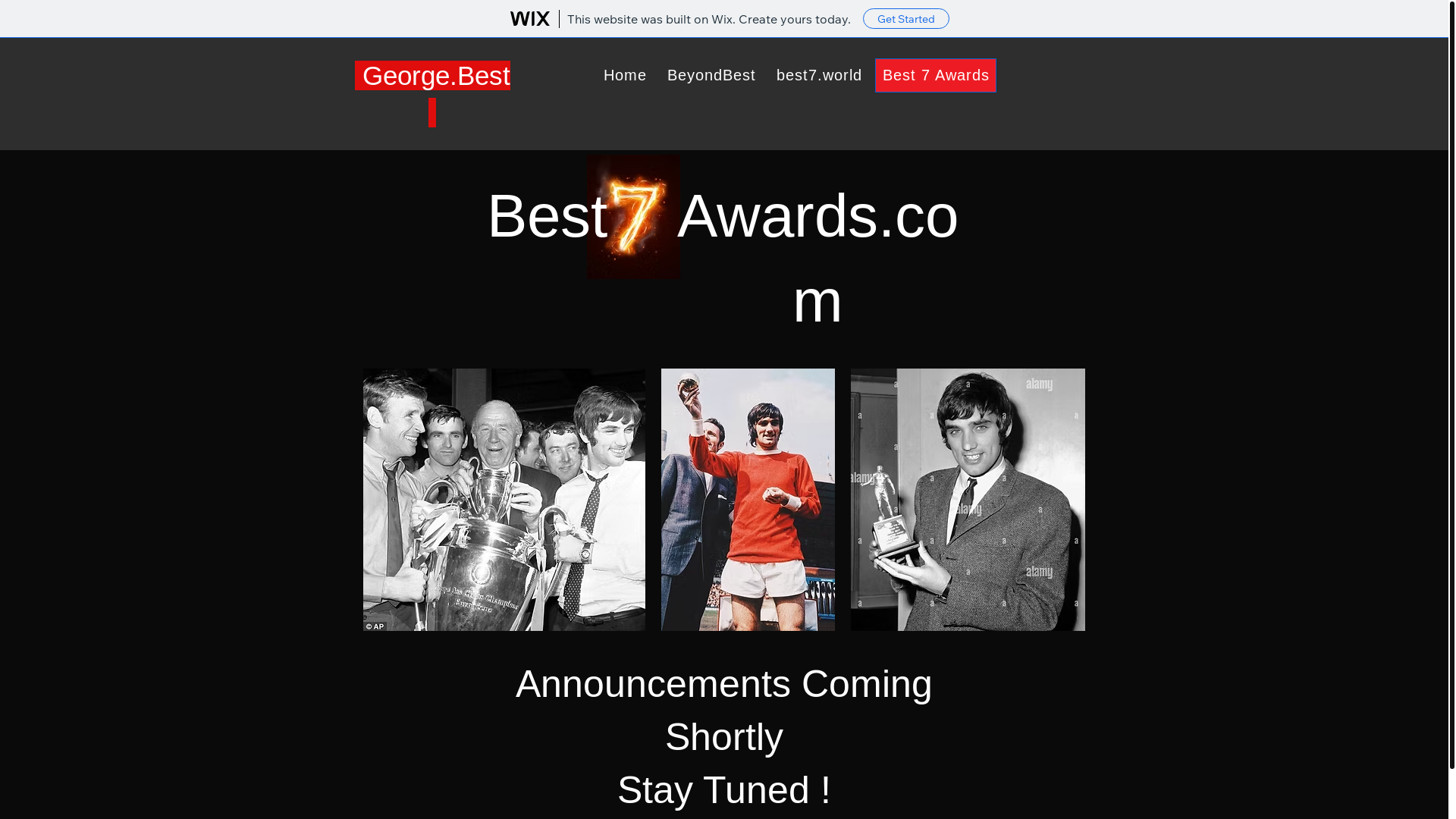 website screenshot of https://best7awards.com/