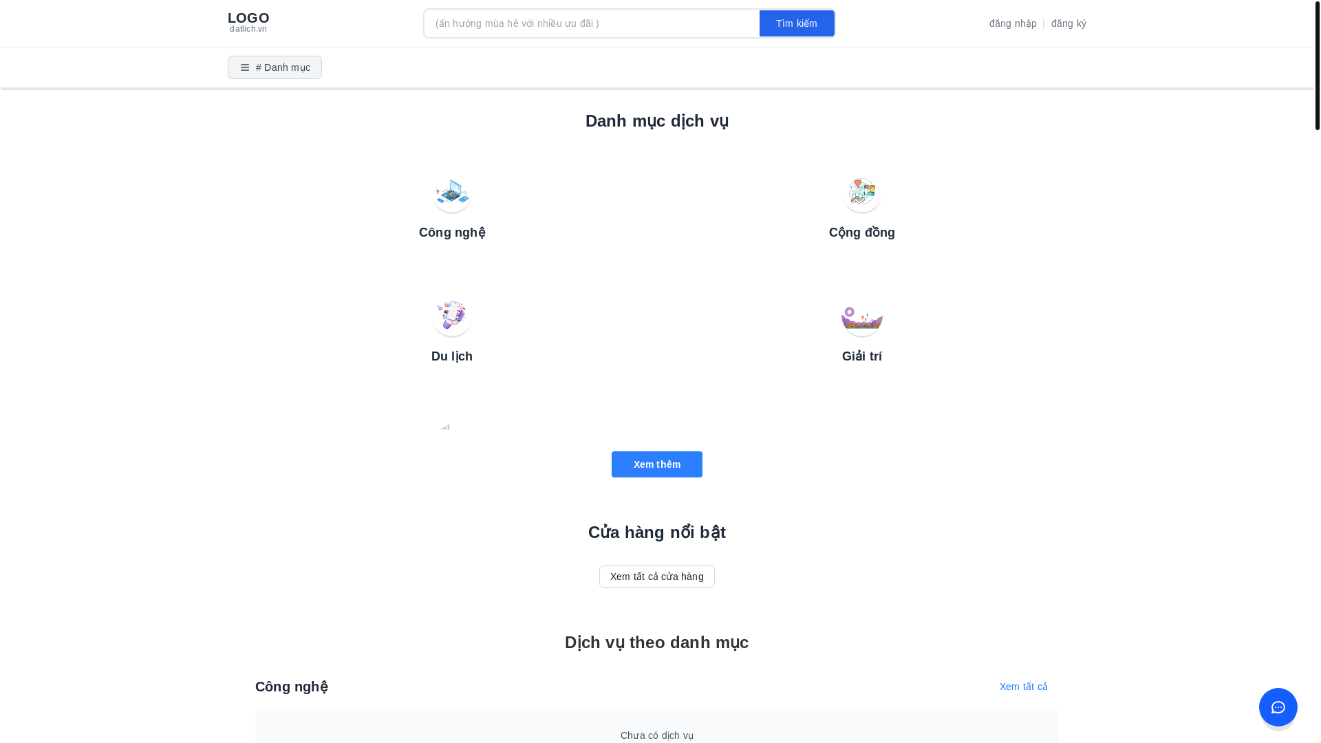 website screenshot of https://chillngay-website.pages.dev/