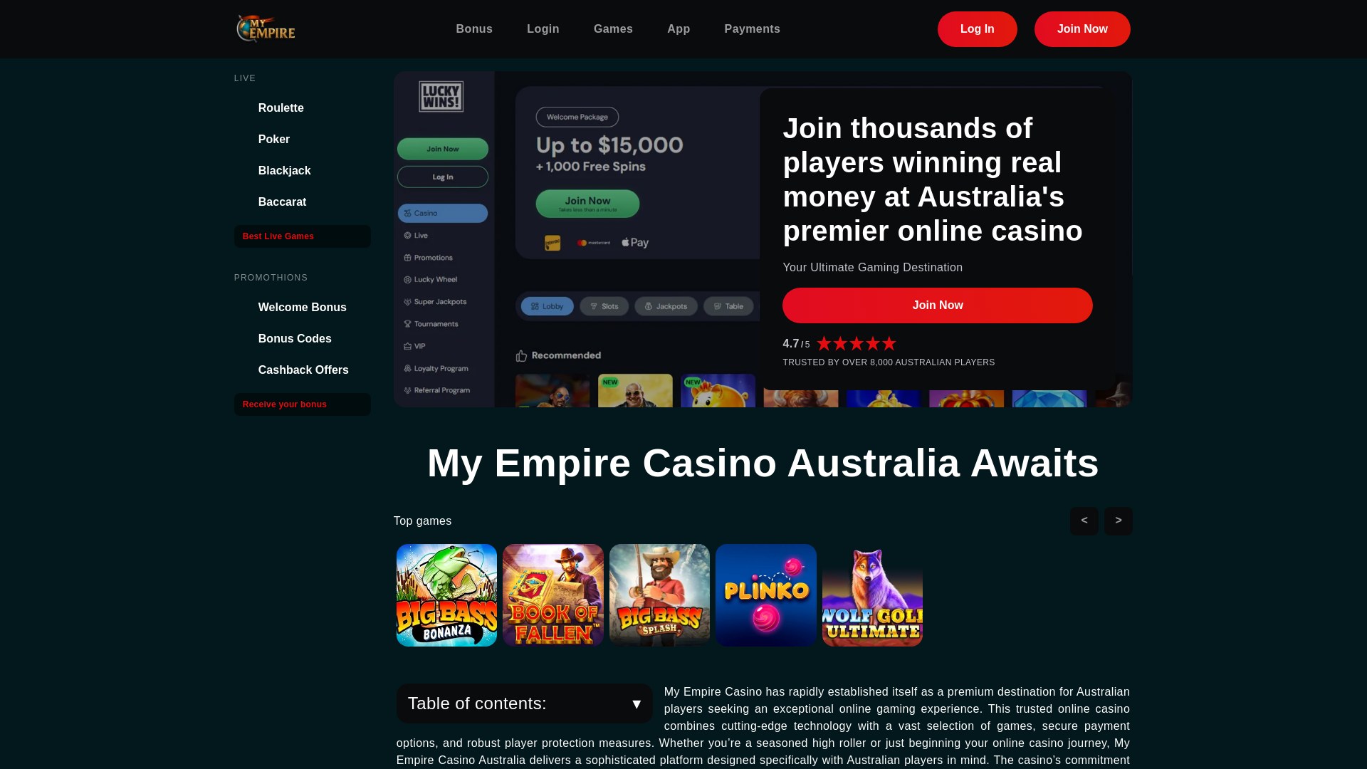 website screenshot of https://myempirecasinoaustralia-net.pages.dev/