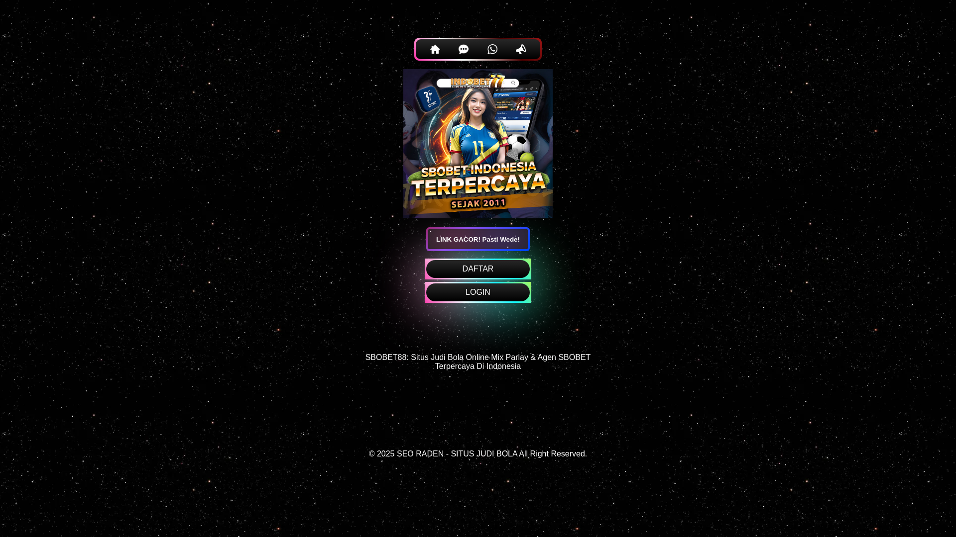 website screenshot of https://kytoshotel-bola.pages.dev/