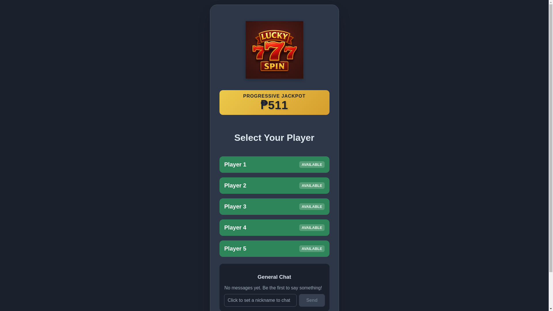 website screenshot of https://lucky777-8q6.pages.dev/