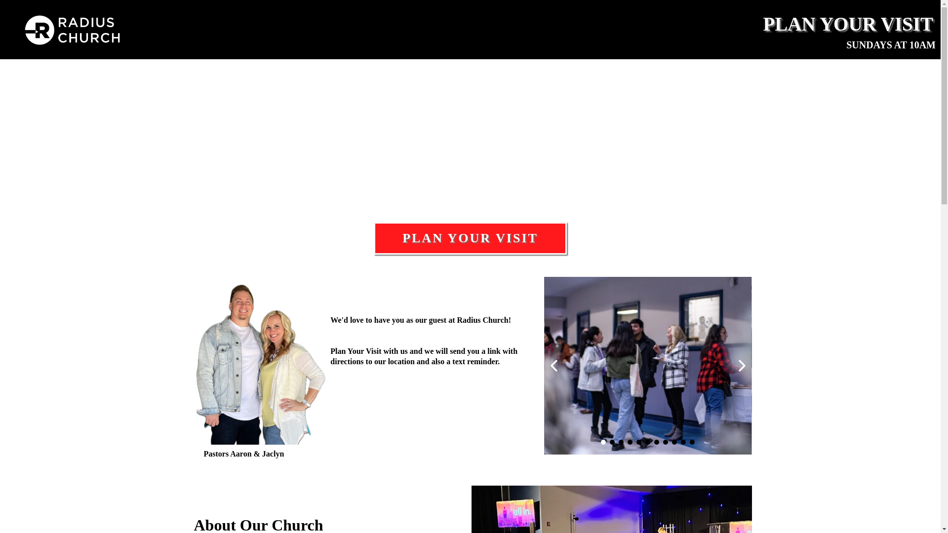 website screenshot of https://newcreationchurchbv.org/