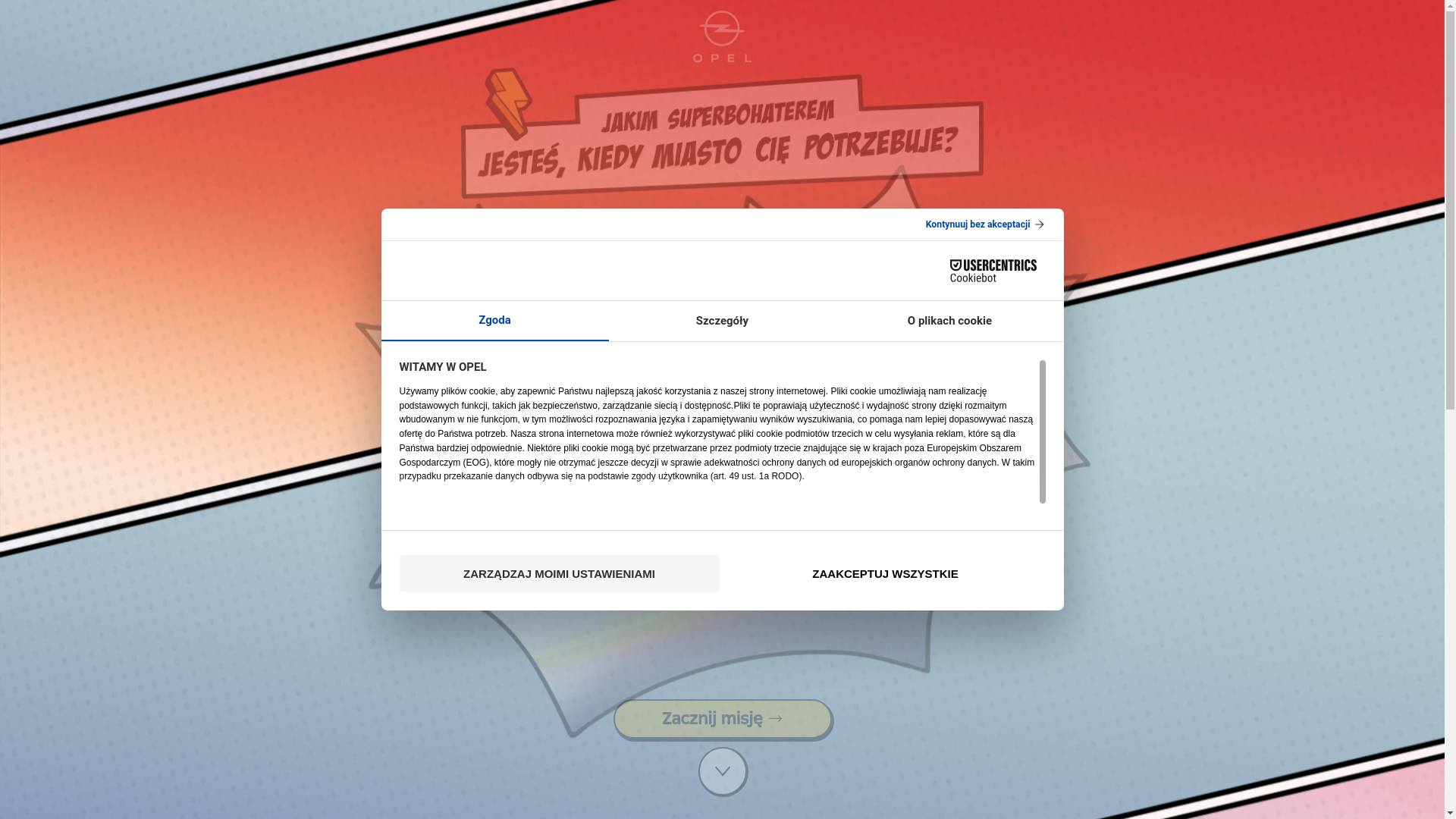 website screenshot of https://superbohateropelfrontera.pl/